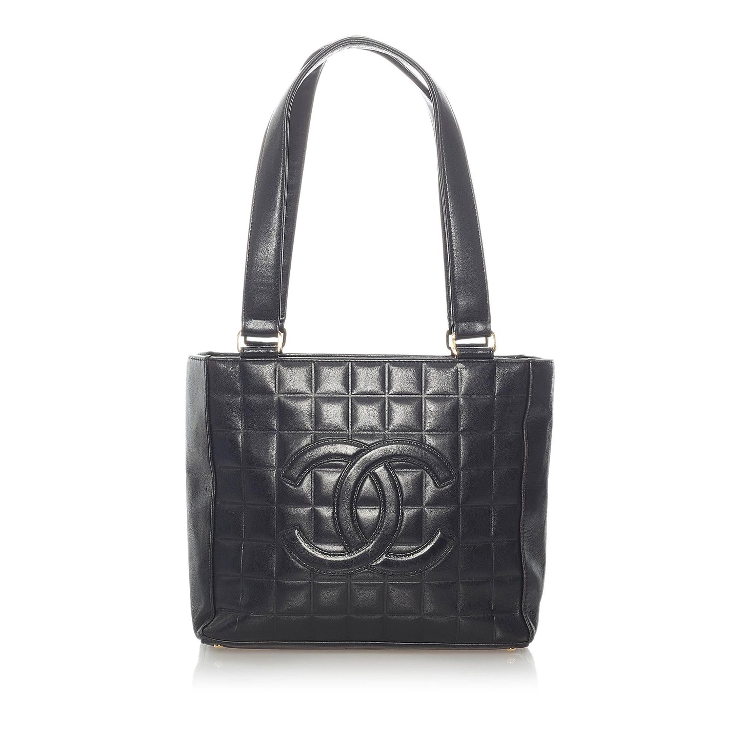 Chanel Choco Bar Lambskin SHG Leather Shoulder Bag Bag Shg