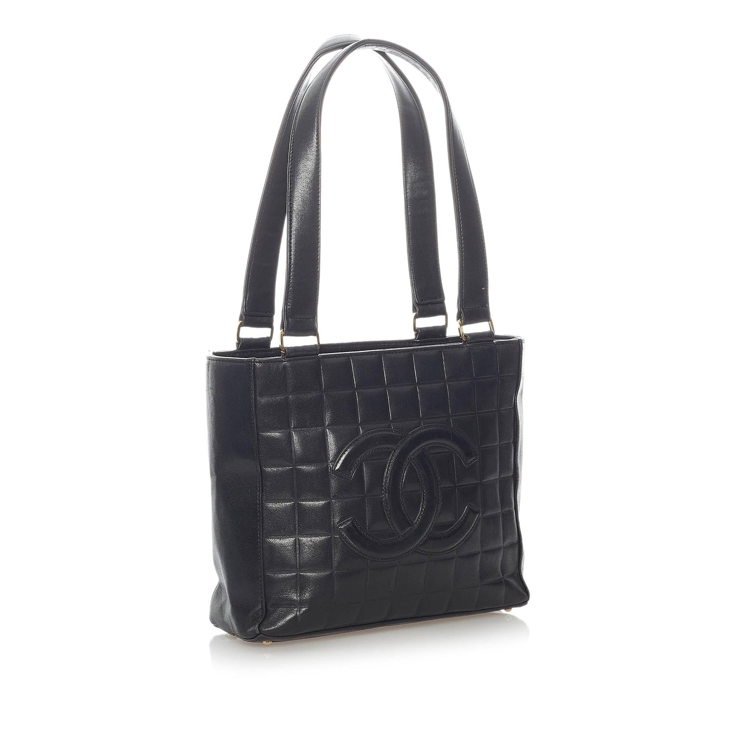 Chanel Choco Bar Lambskin SHG Leather Shoulder Bag Bag Shg