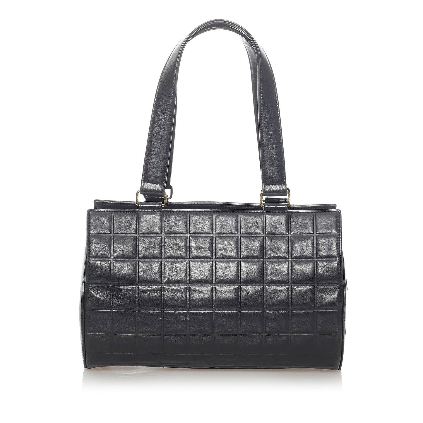 Chanel Choco Bar Lambskin SHG Leather Shoulder Bag 3