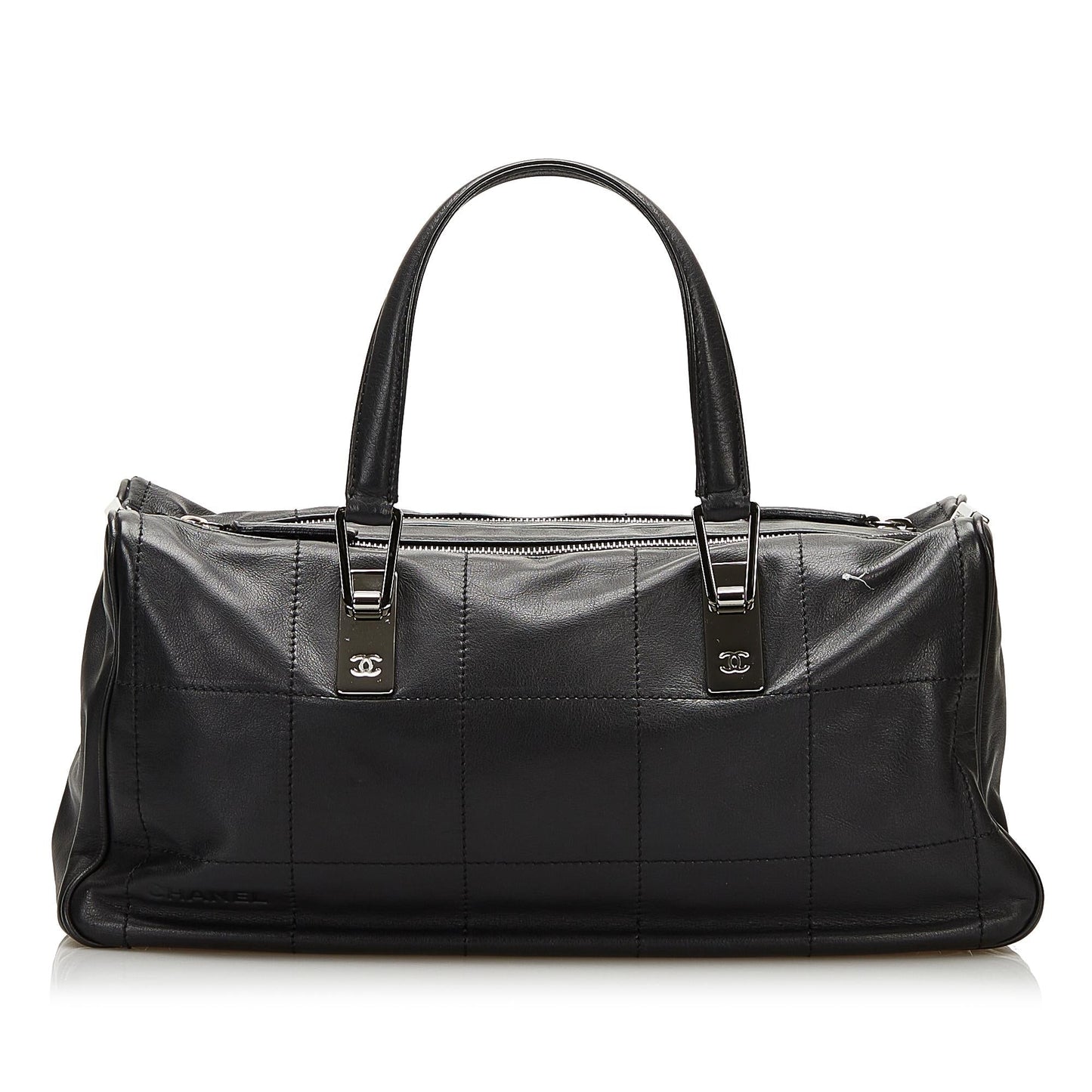 Chanel Chocolate Bar SHG Leather Handbag