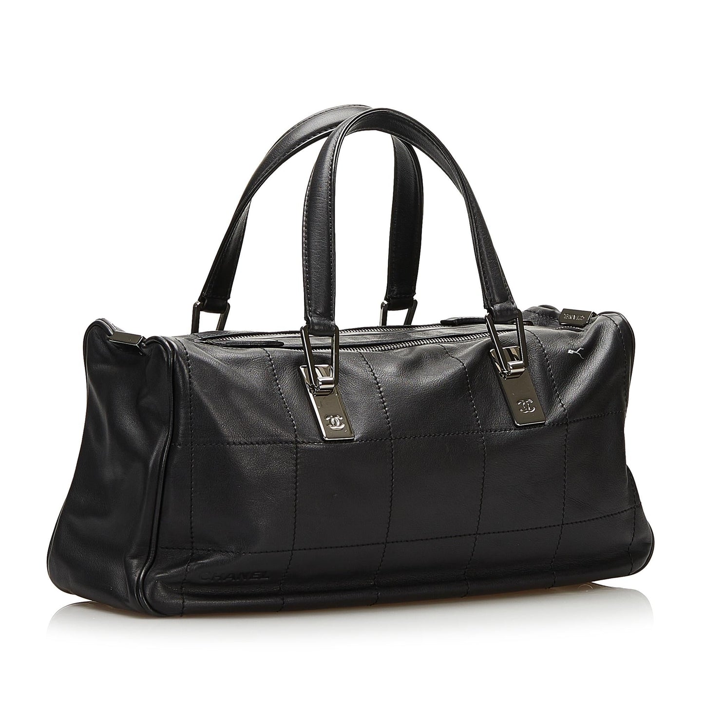 Chanel Chocolate Bar SHG Leather Handbag