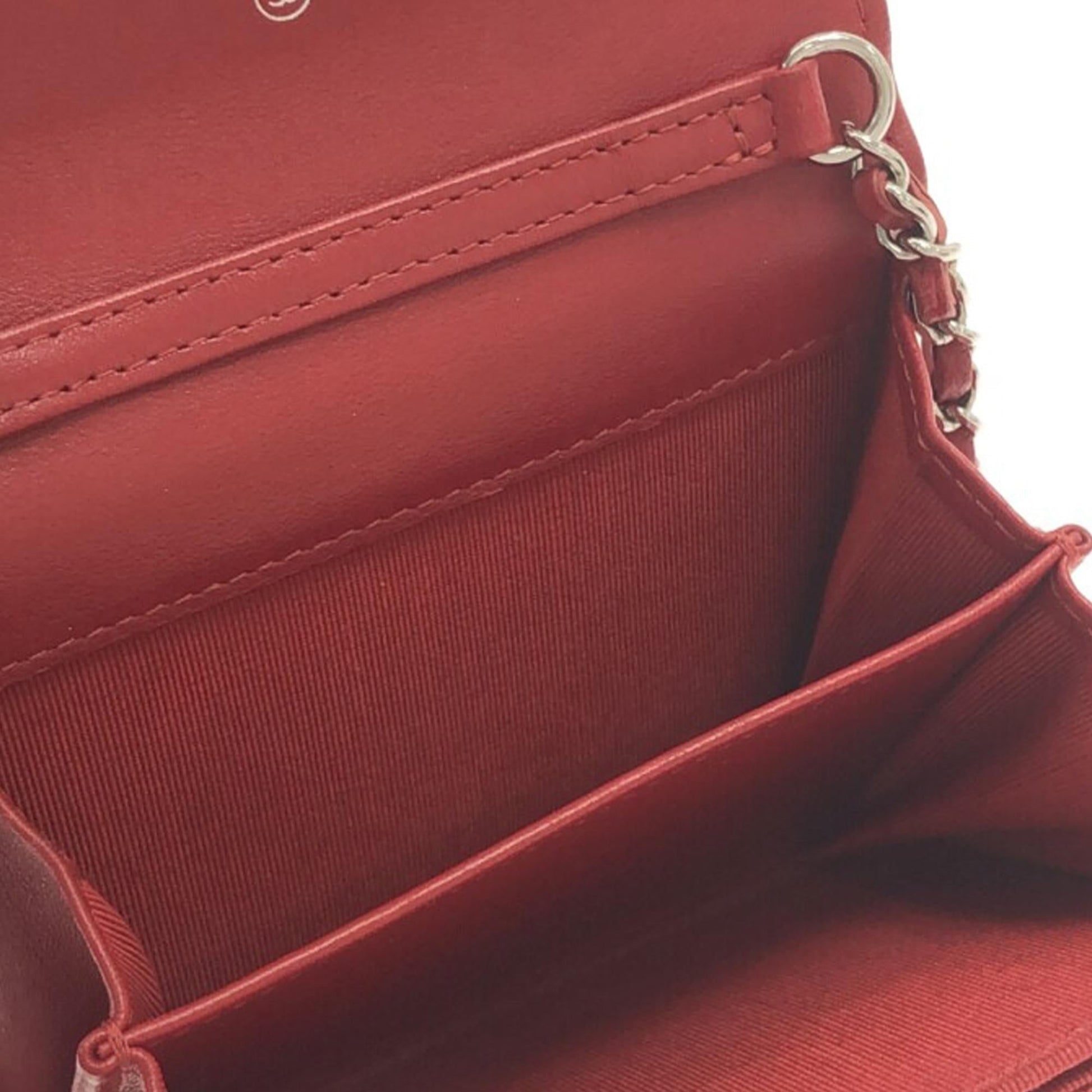 Chanel Classic Flap Lambskin Card Holder on Wallet Case