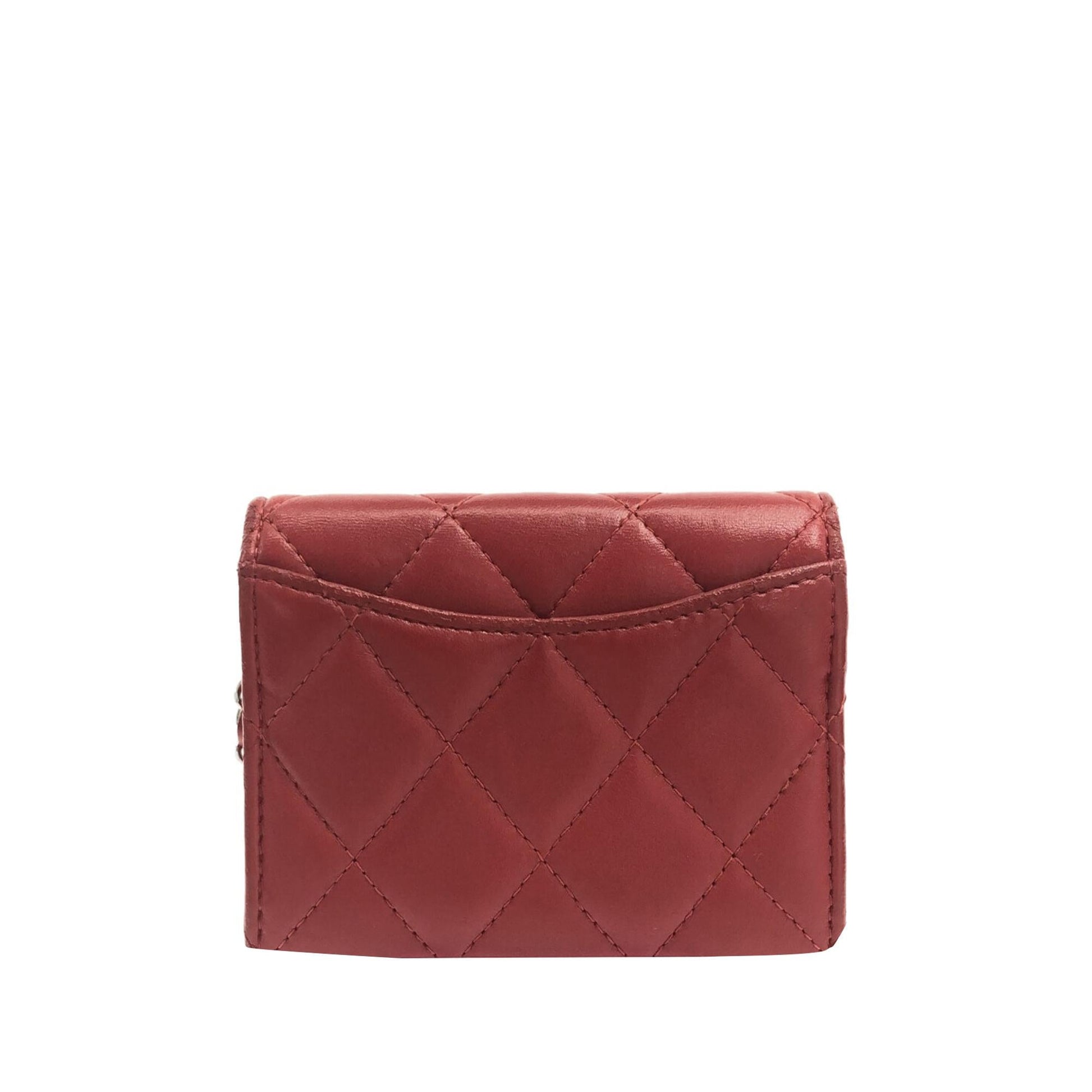 Chanel Classic Flap Lambskin Card Holder on Wallet Case