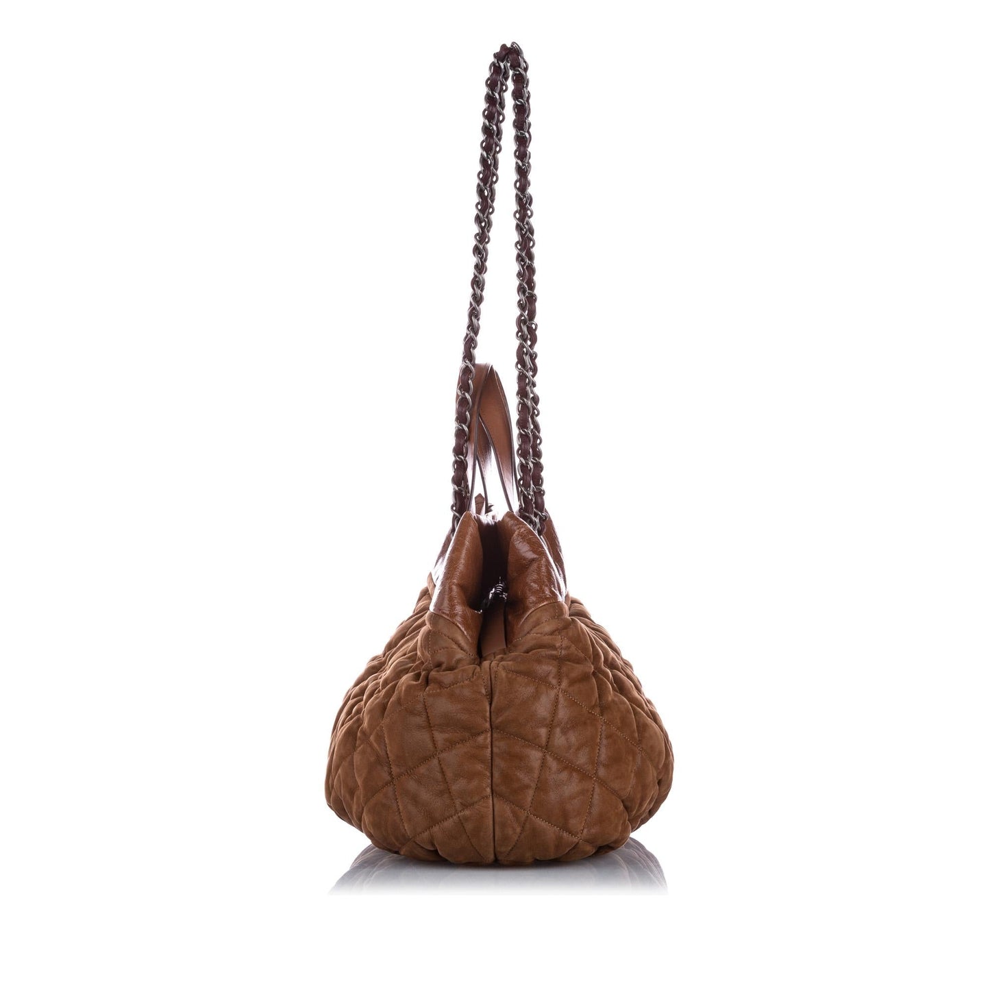 Chanel Classic In the Mix Lambskin Satchel (SHG-22768) Leather Denim Jewelry