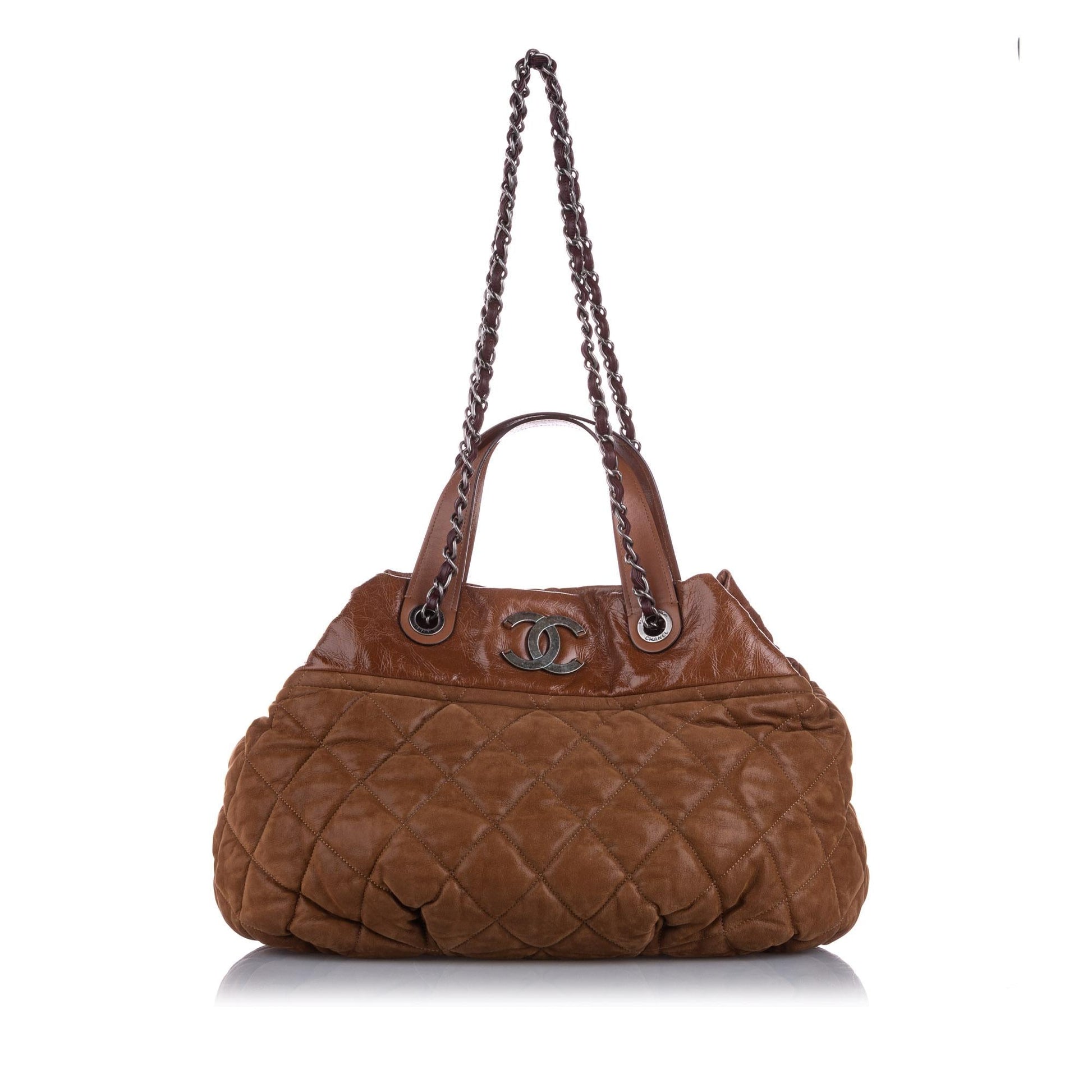 Chanel Classic Mix Lambskin Satchel SHG Leather Satchel Bag