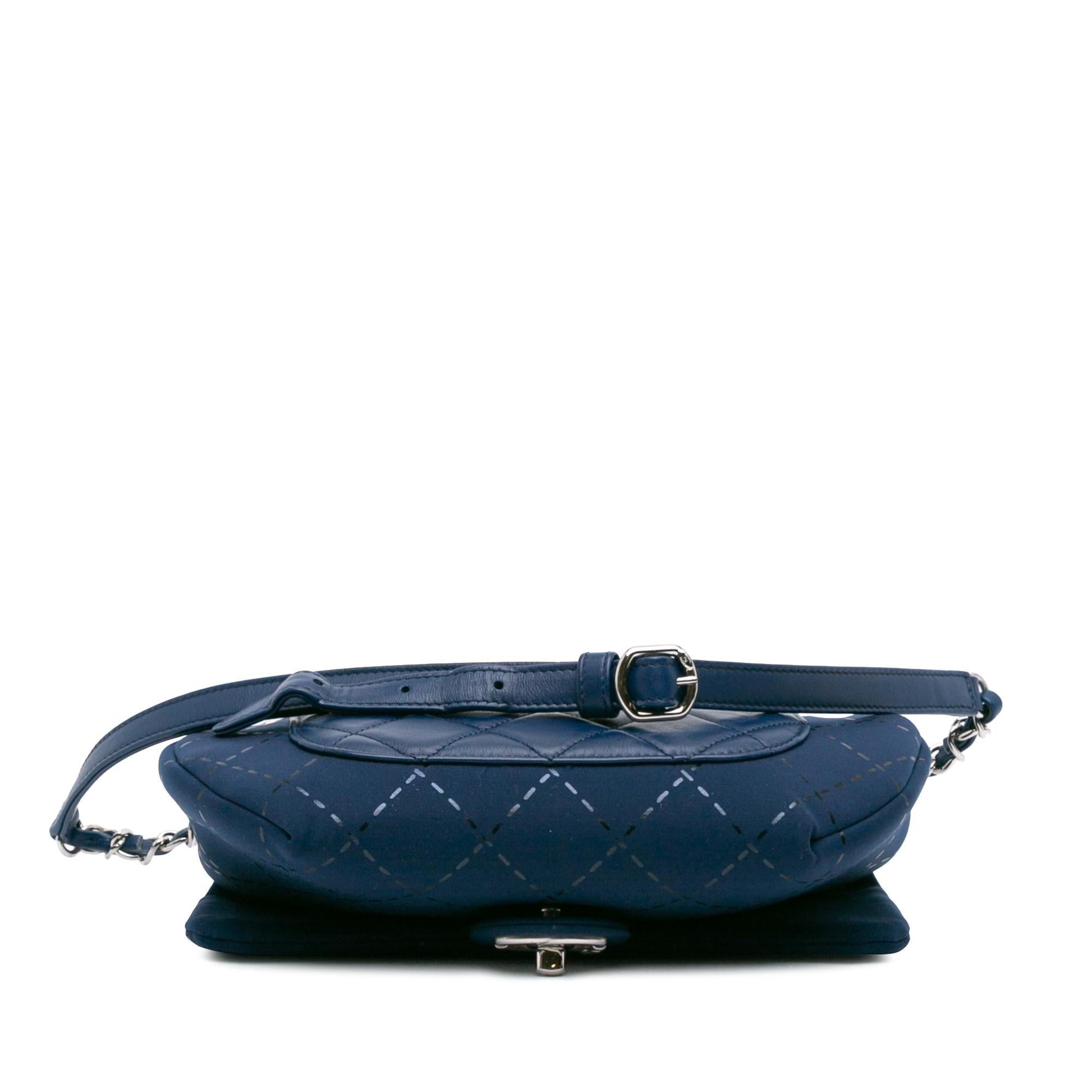Chanel Classic Jersey Single Flap Handbag