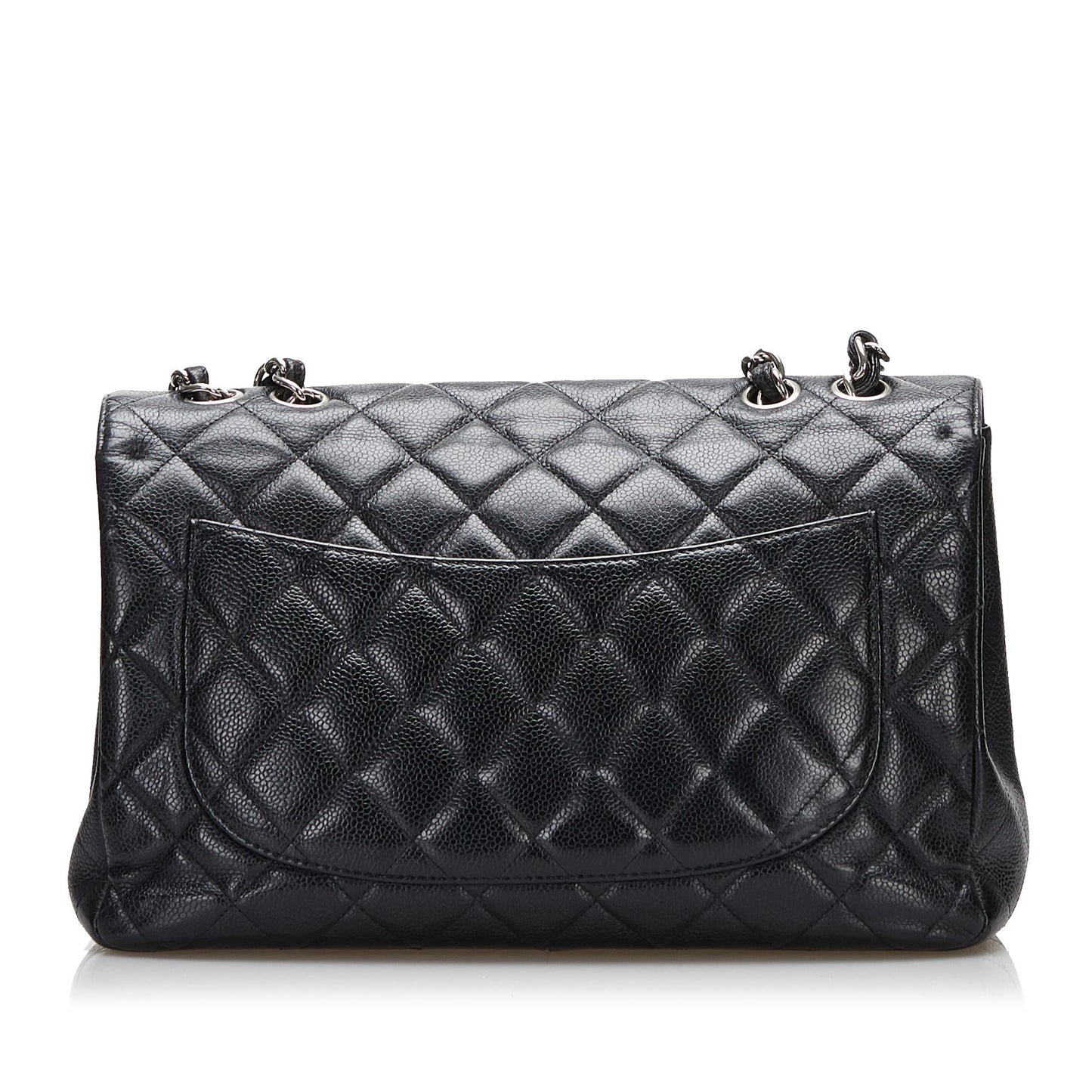Chanel Classic Jumbo Caviar Single Flap SHG-gQc9hE Handbag