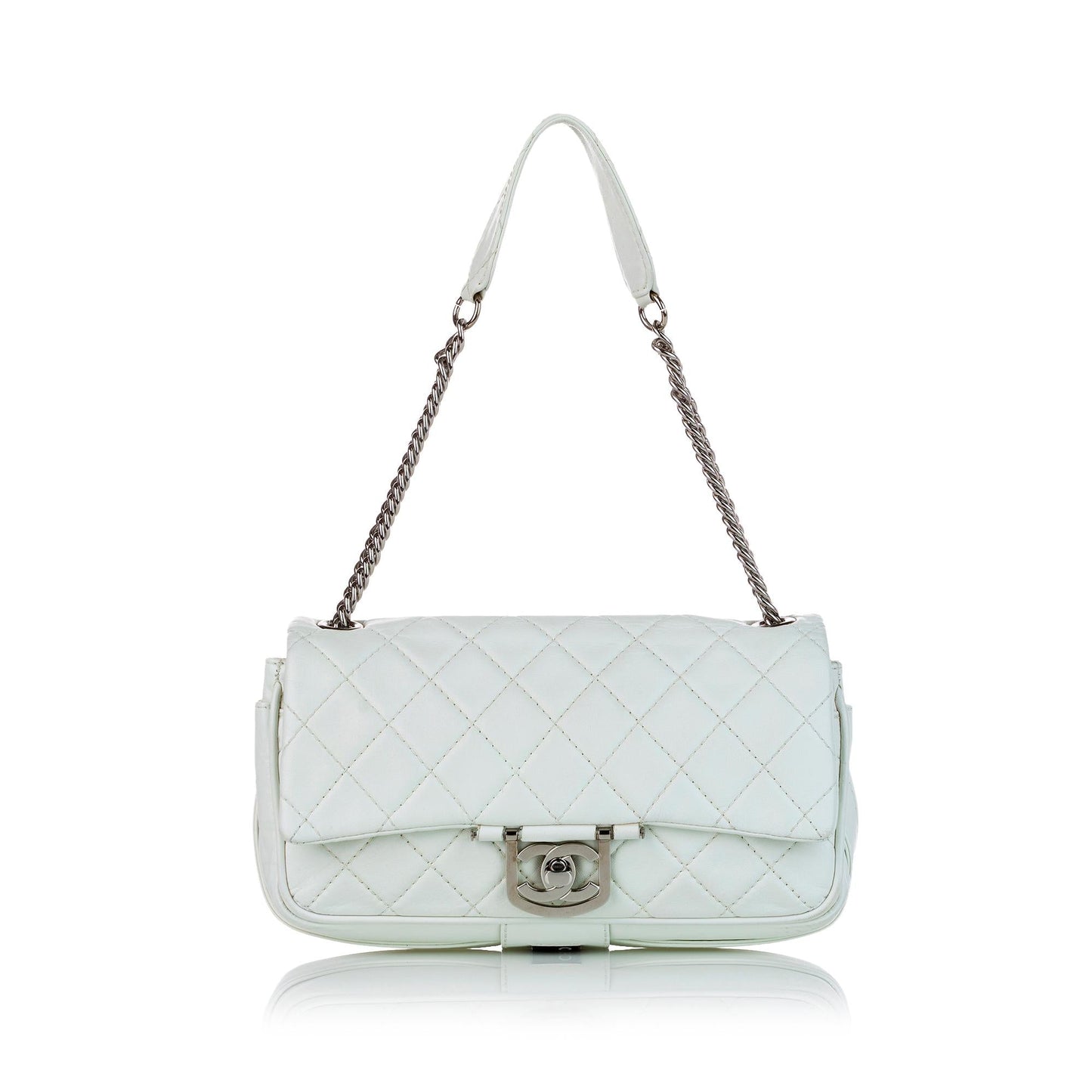Chanel Classic Lambskin Double Flap SHG Shoulder Bag Bag Shg