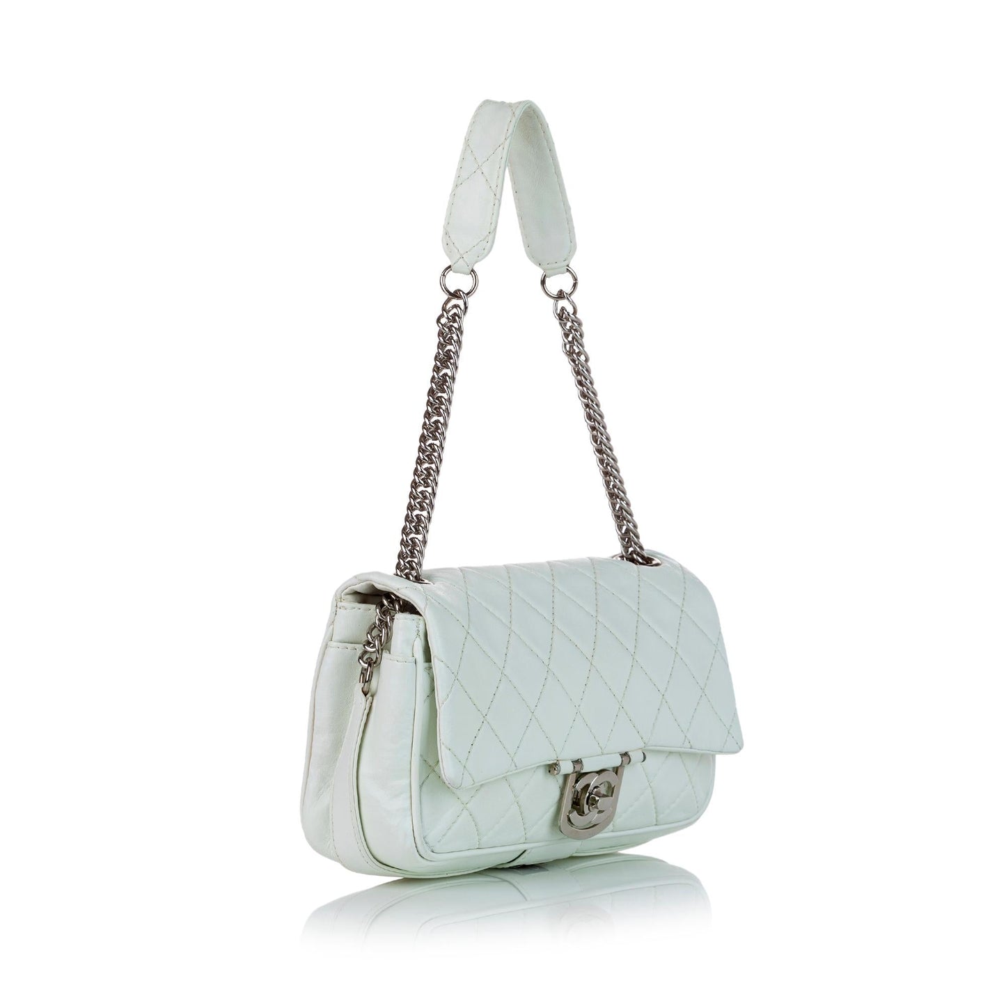 Chanel Classic Lambskin Double Flap SHG Shoulder Bag Bag Shg