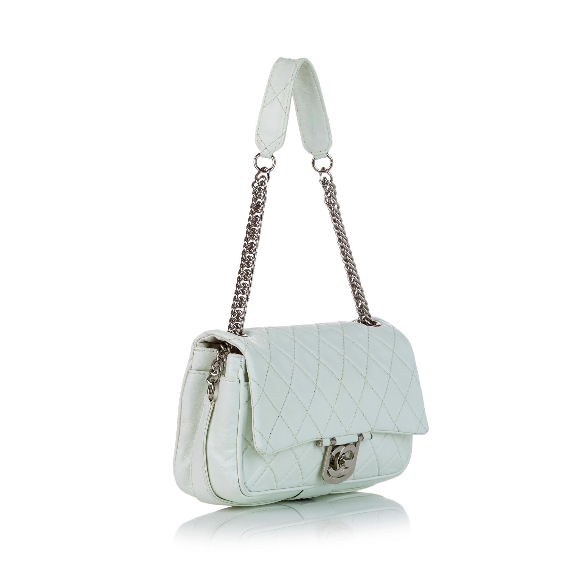 Chanel Classic Lambskin Double Flap SHG Shoulder Bag Bag Shg