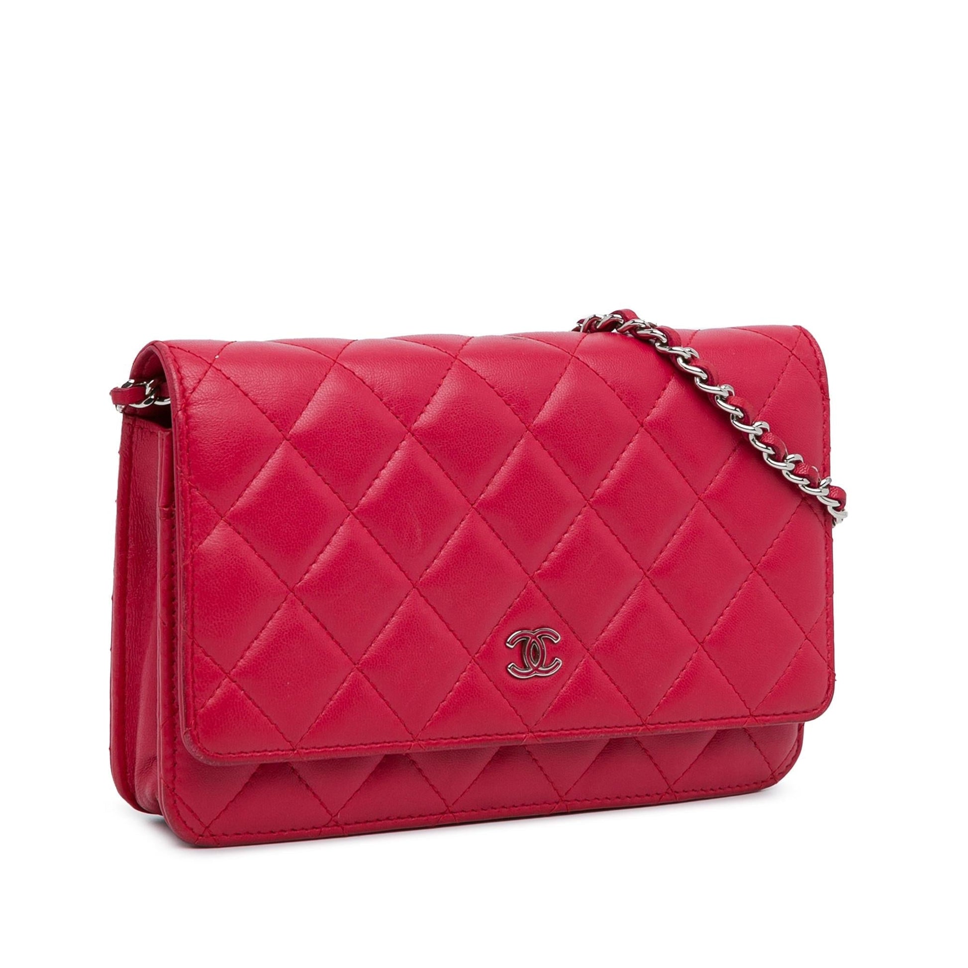 Chanel Classic Lambskin on Wallet Case Shg 456A62