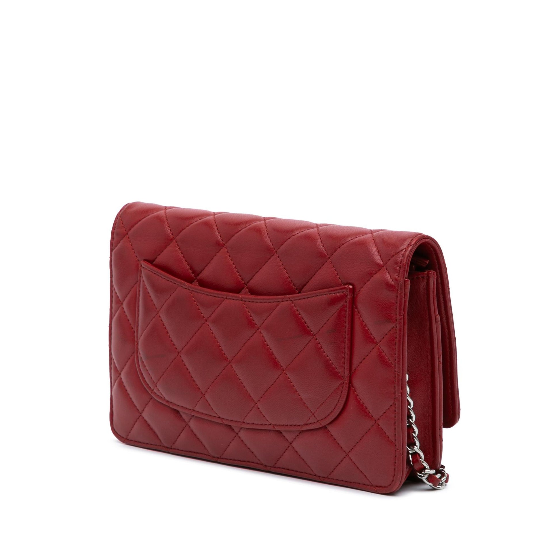 Chanel Classic Lambskin on Wallet Case Chain 2