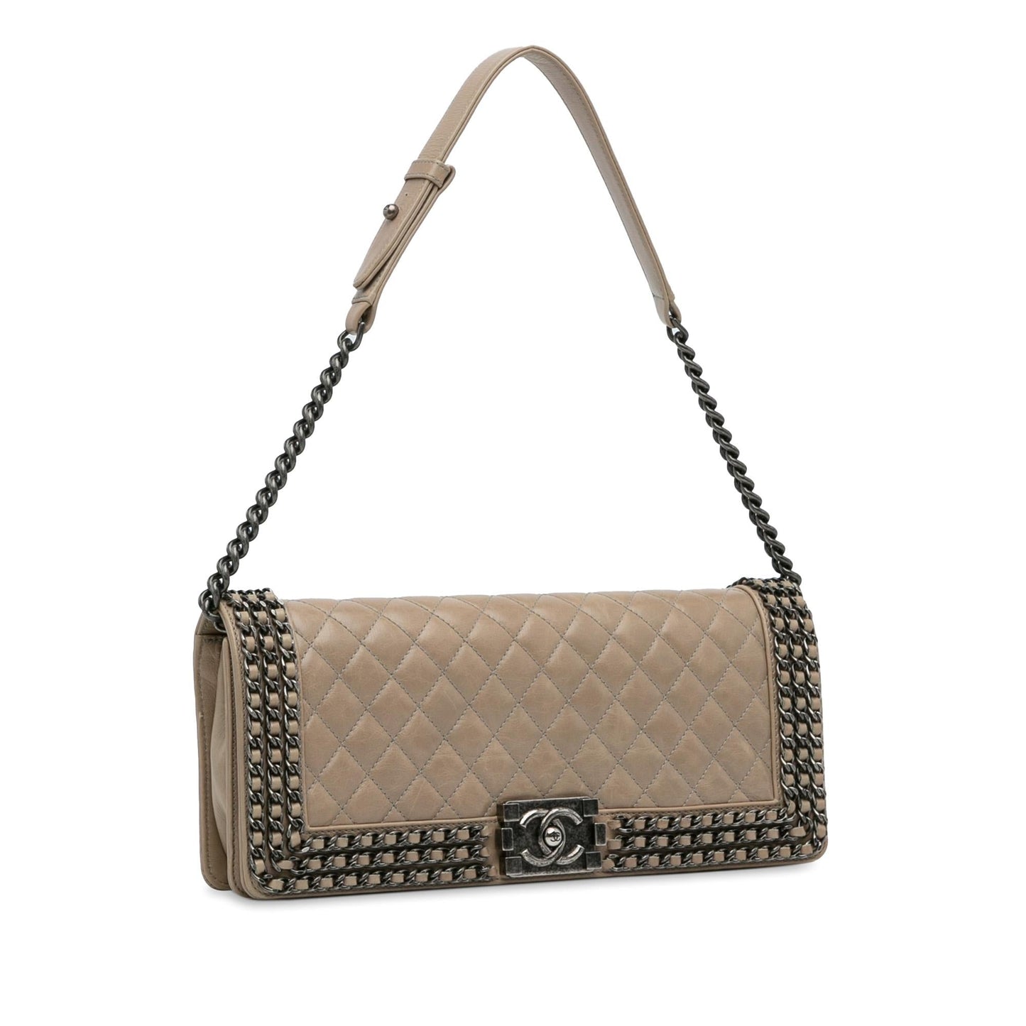 Chanel Classic Long Boy Flap SHG-PRcNkO Shoulder Bag