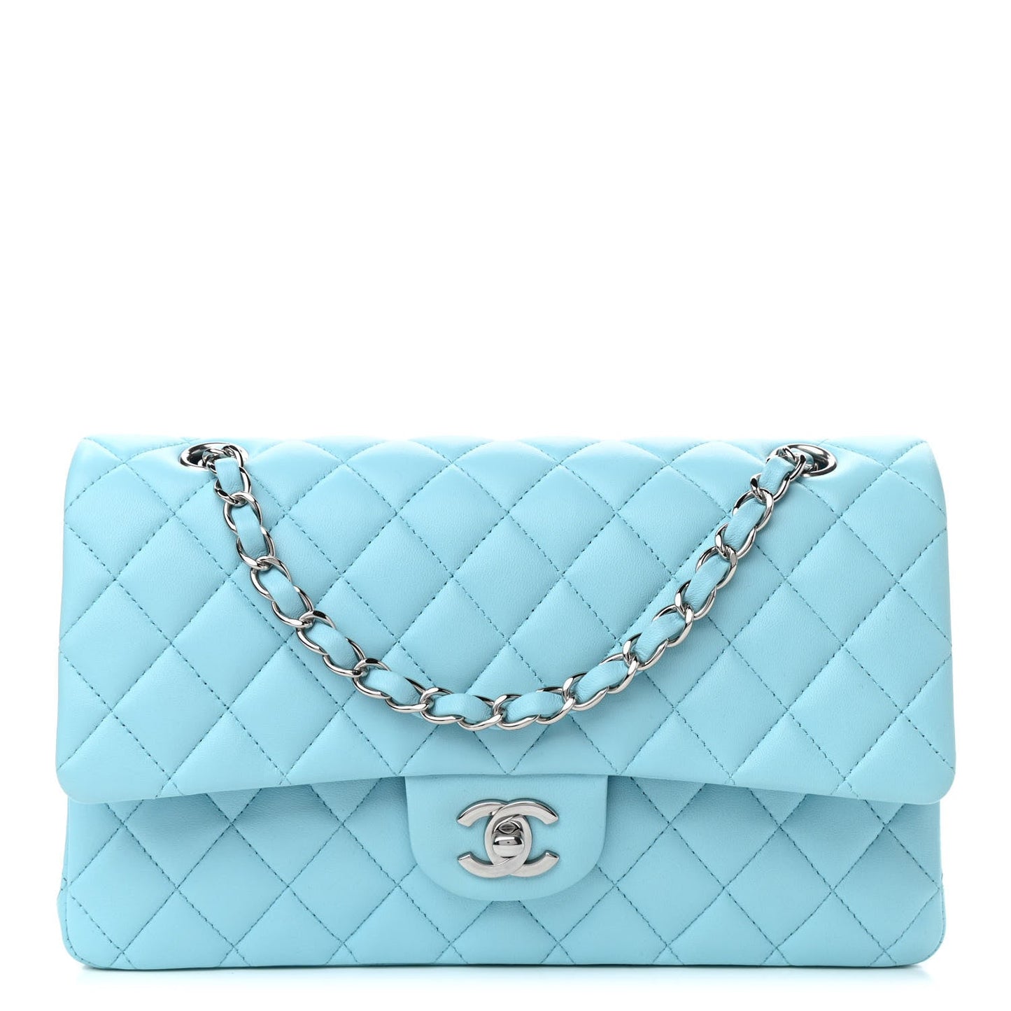 Chanel CLASSIC QUILTED CALFSKIN DOUBLE FLAP Shoulder Bag