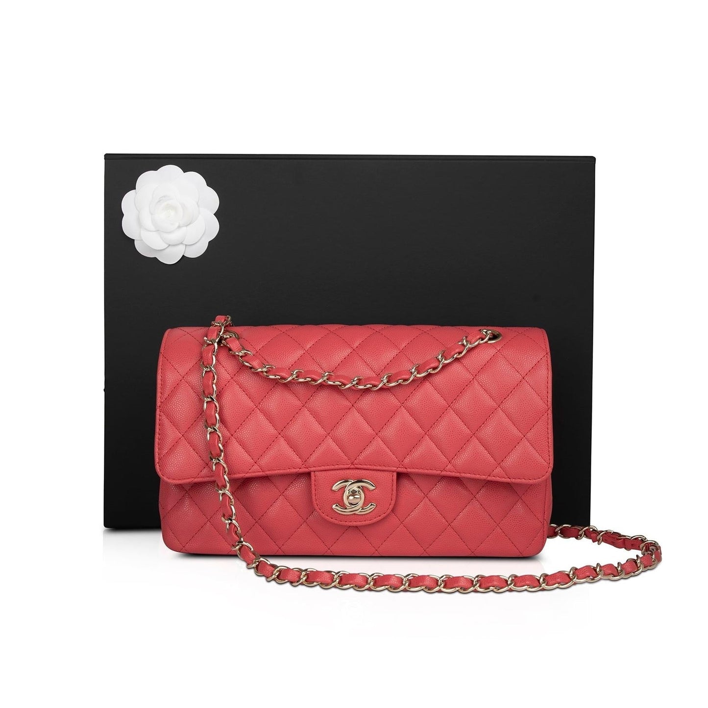 Chanel Classic Double Flap Travel Bag Card Receipt