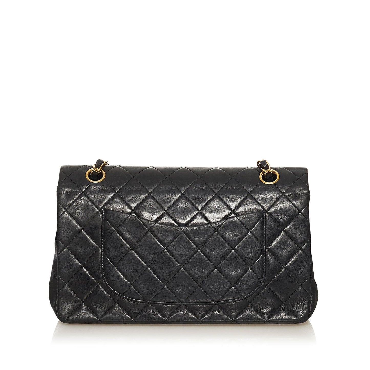 Chanel Classic Lambskin Double Flap SHG Shoulder Bag 5