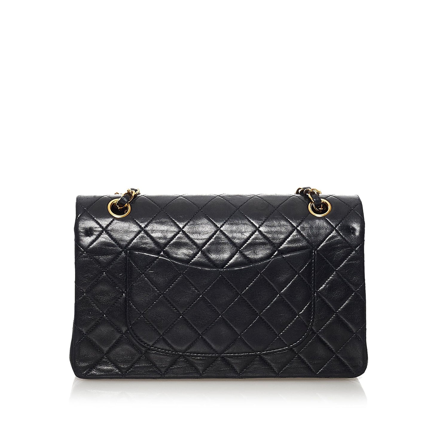 Chanel Classic Lambskin Double Flap SHG Shoulder Bag 6