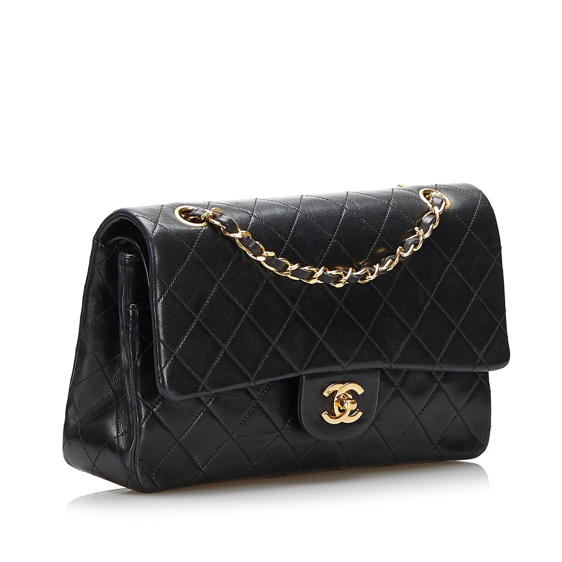 Chanel Classic Lambskin Double Flap SHG-szWy8L Shoulder Bag