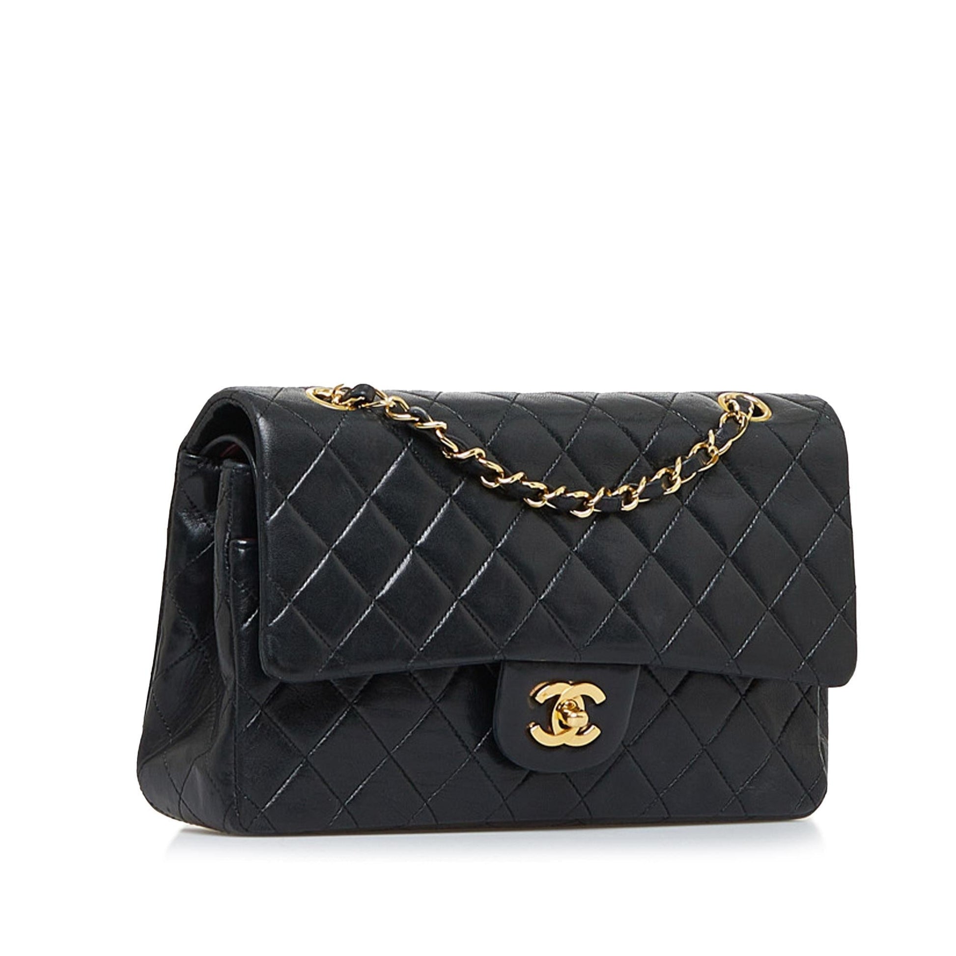 Chanel Classic Lambskin Double Flap SHG-bU8cQt Shoulder Bag