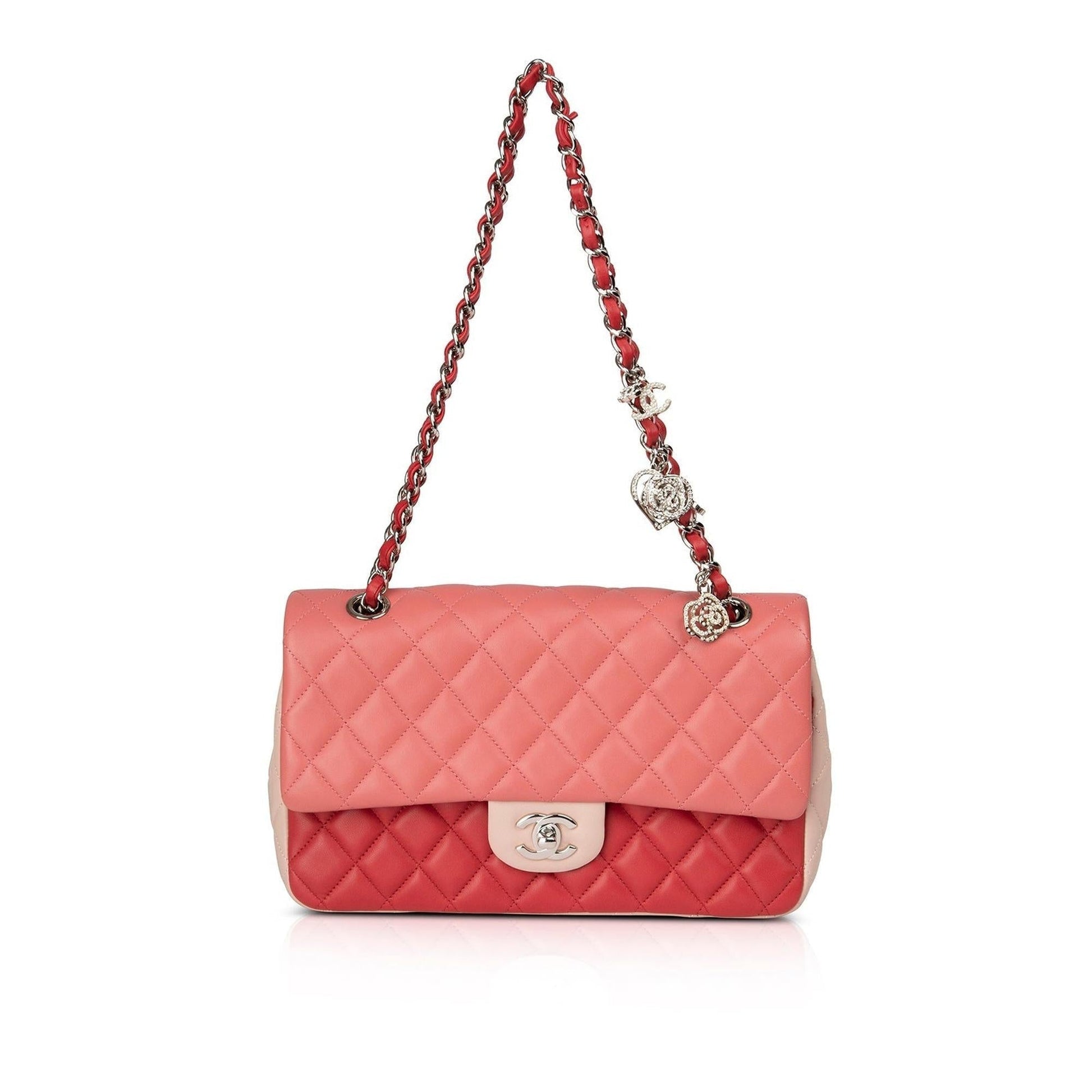 Chanel Classic Valentine Flap Travel Bag