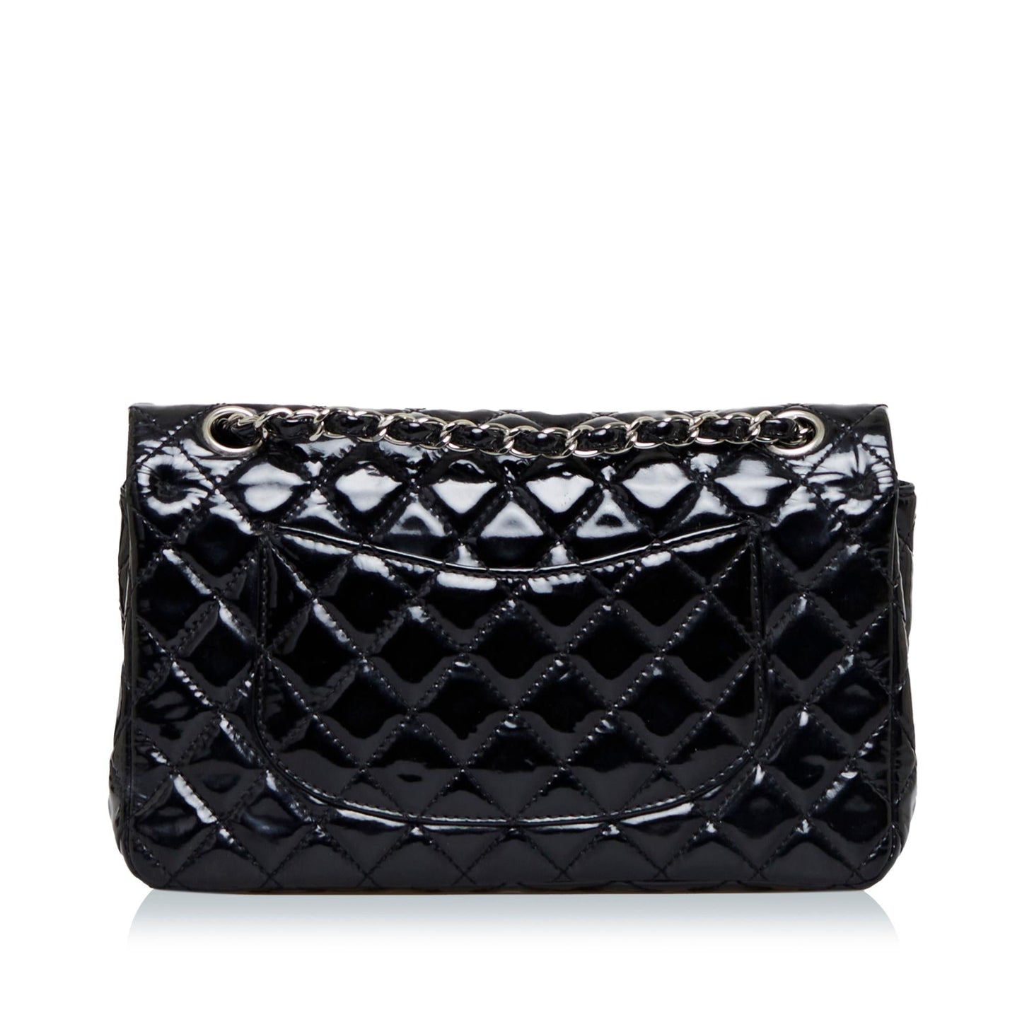 Chanel Classic Patent Double Flap SHG-jxY7eP Handbag