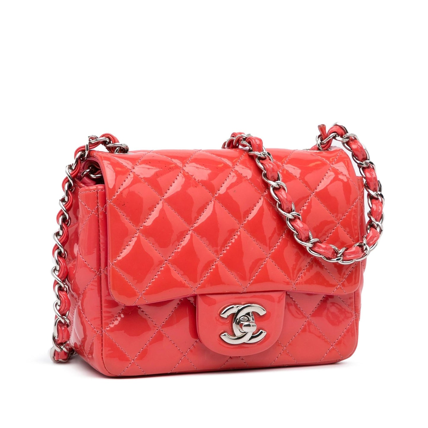 Chanel Classic Patent Single Flap SHG-iFxa9n Handbag