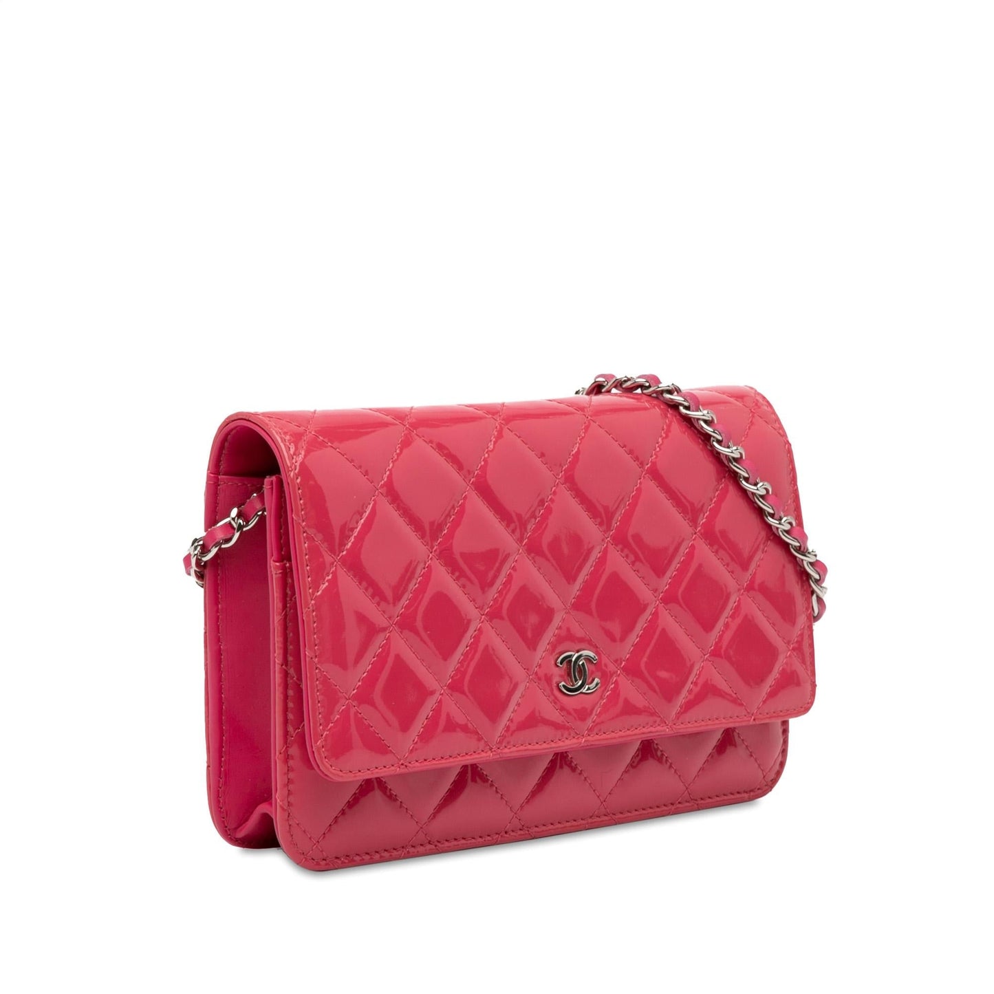 Chanel Classic Patent On SHG-A2wDHs Wallet Case