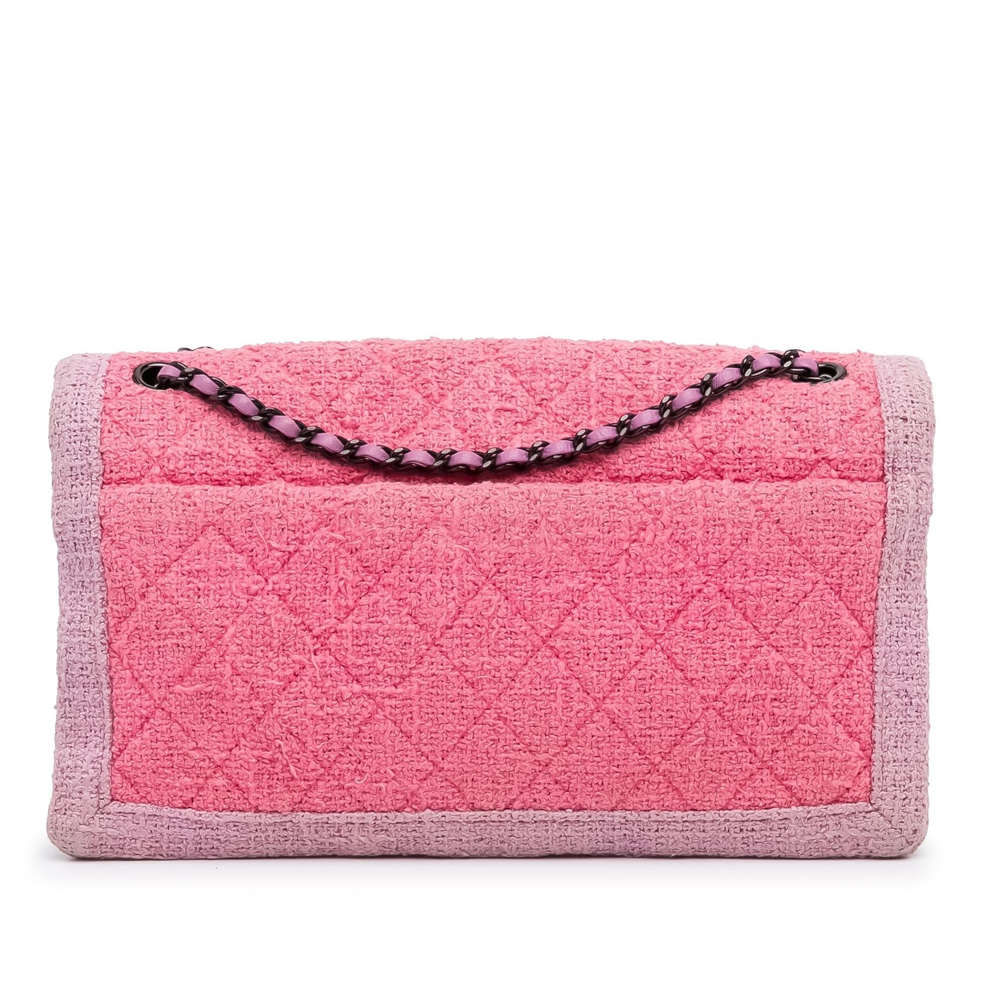 Chanel Classic Tweed Flap SHG-3b04U4 Handbag