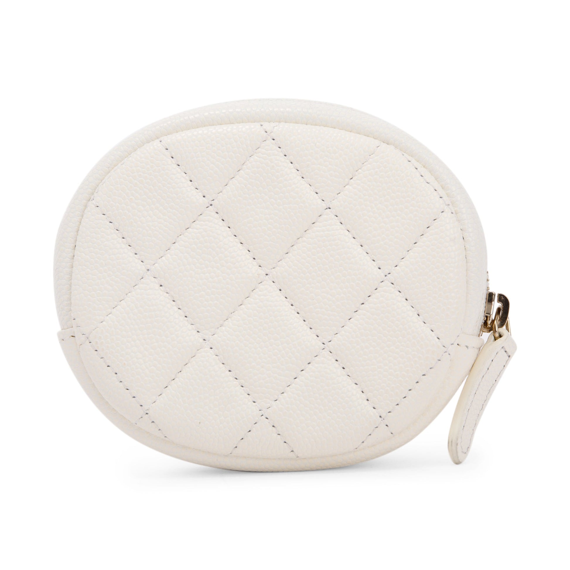 Chanel Classic Zip Around Coin Purse Wallet Case