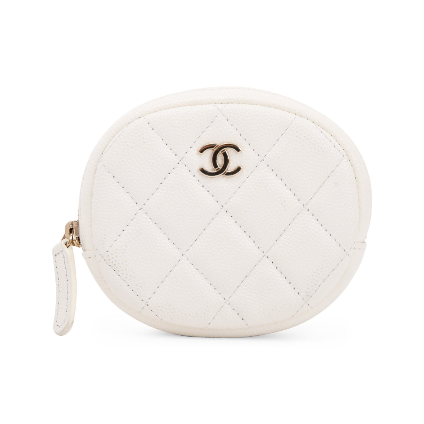 Chanel Classic Zip Around Coin Purse Wallet Case