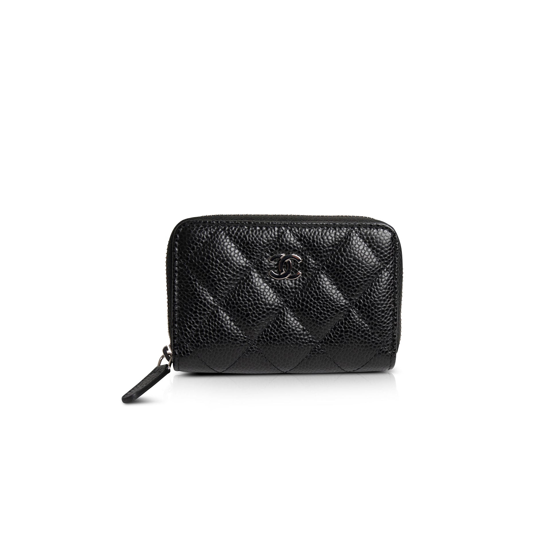 Chanel Classic Zipped Coin Purse Wallet Case Coin Purse