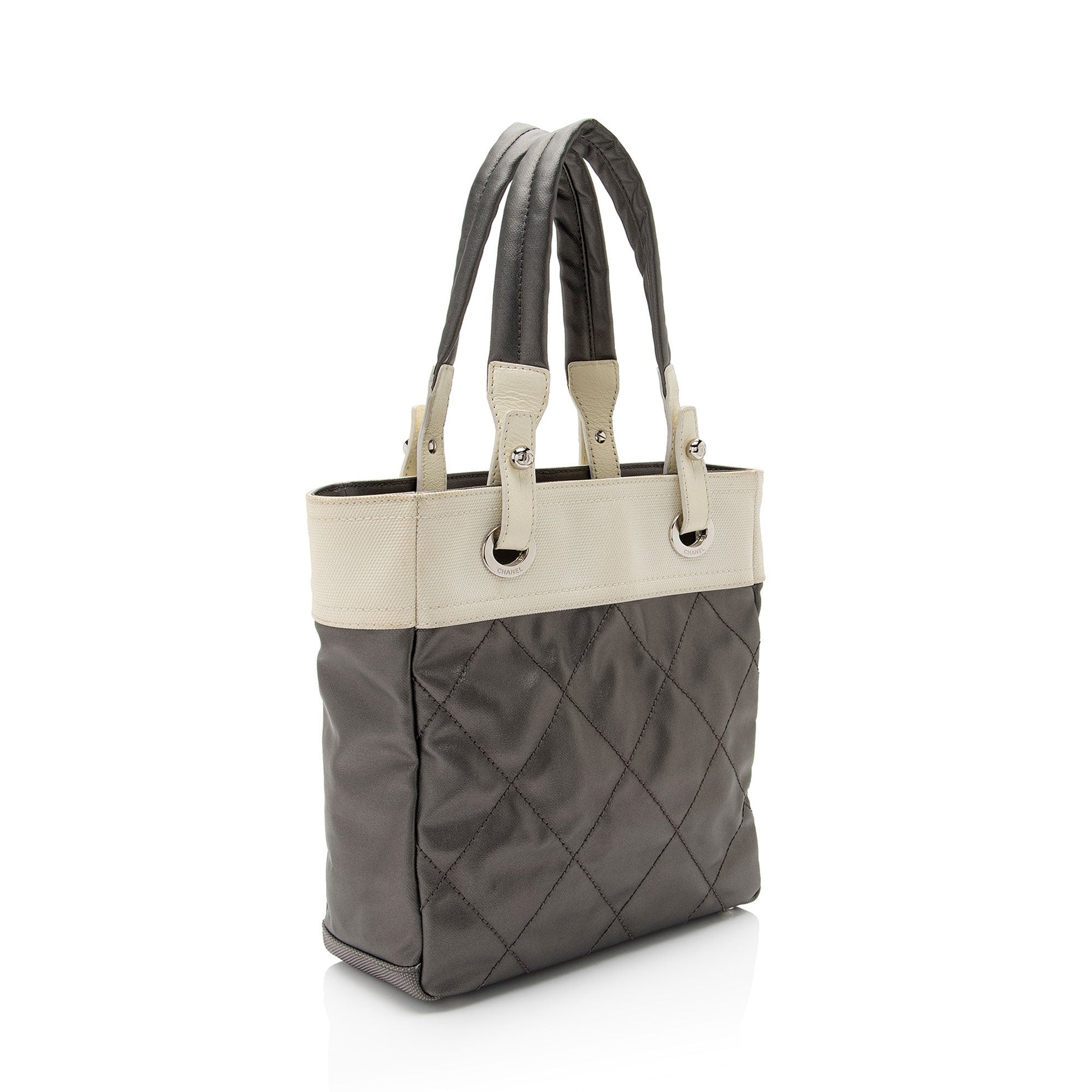 Chanel Coated Paris Biarritz SHF-xIVFjl Small Canvas Coated Canvas Apparel