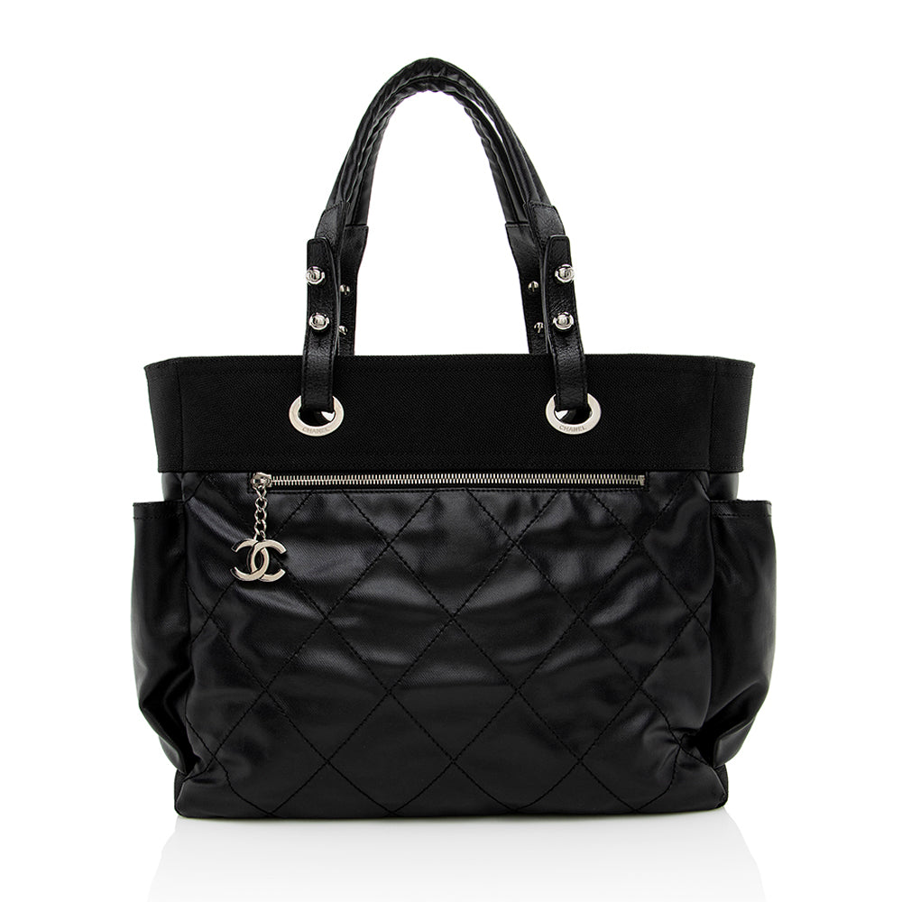 Chanel Coated Paris Biarritz SHF Canvas Coated Canvas Apparel