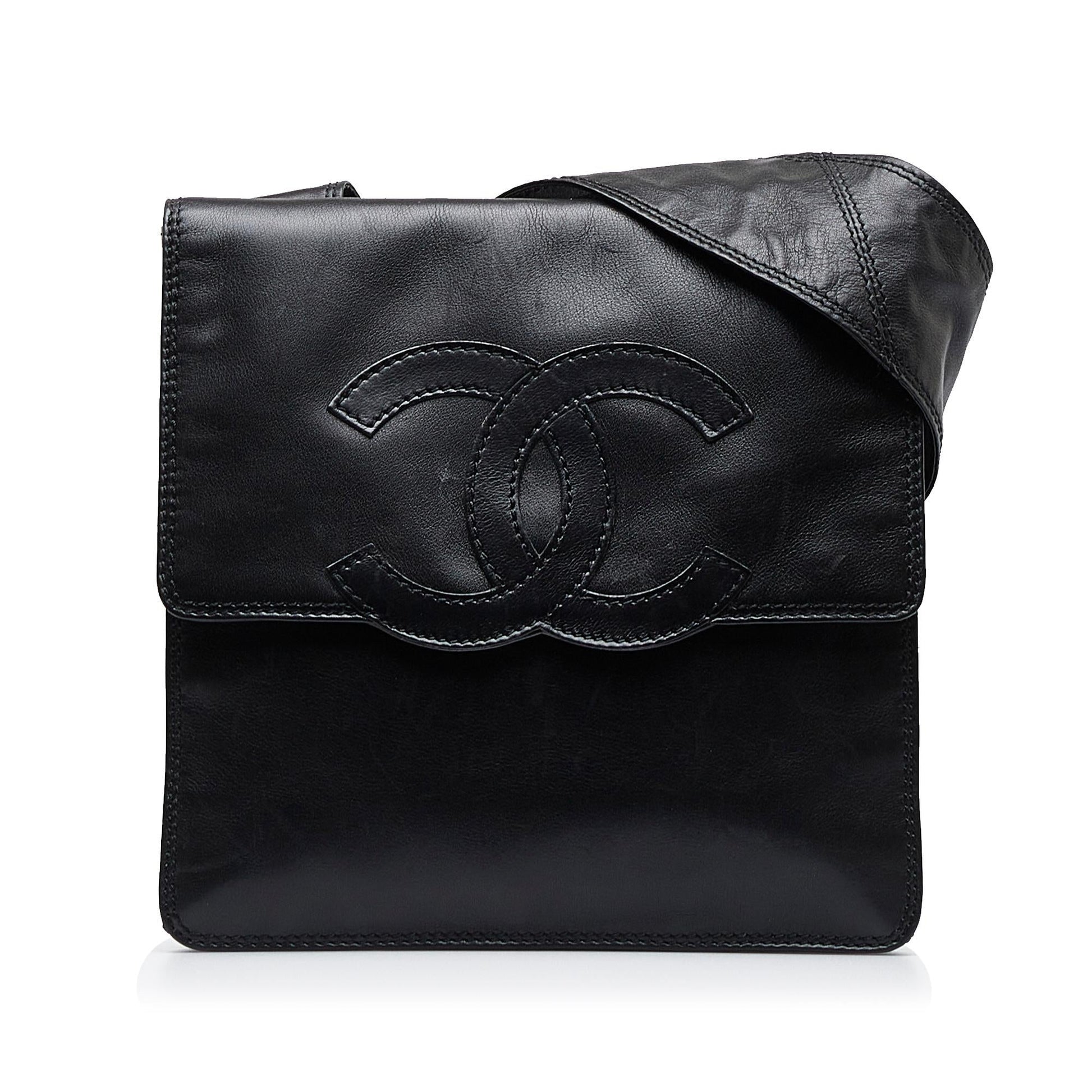 Chanel Coco Mark SHG-jgnkfL Leather Crossbody Bag