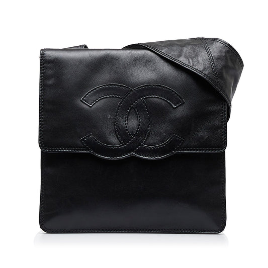 Chanel Coco Mark SHG-jgnkfL Leather Crossbody Bag