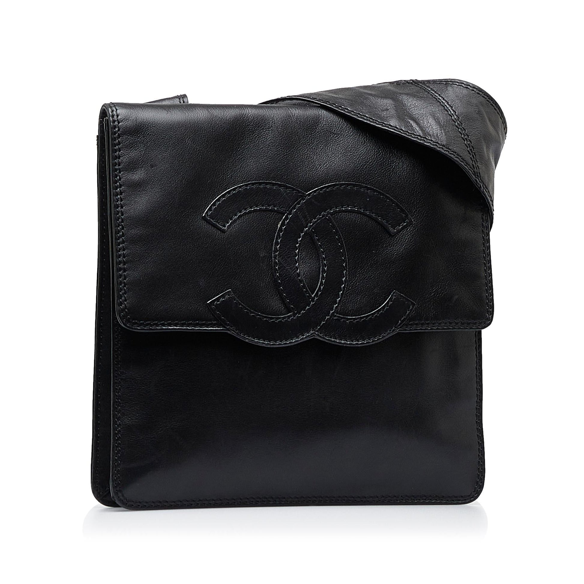 Chanel Coco Mark SHG-jgnkfL Leather Crossbody Bag