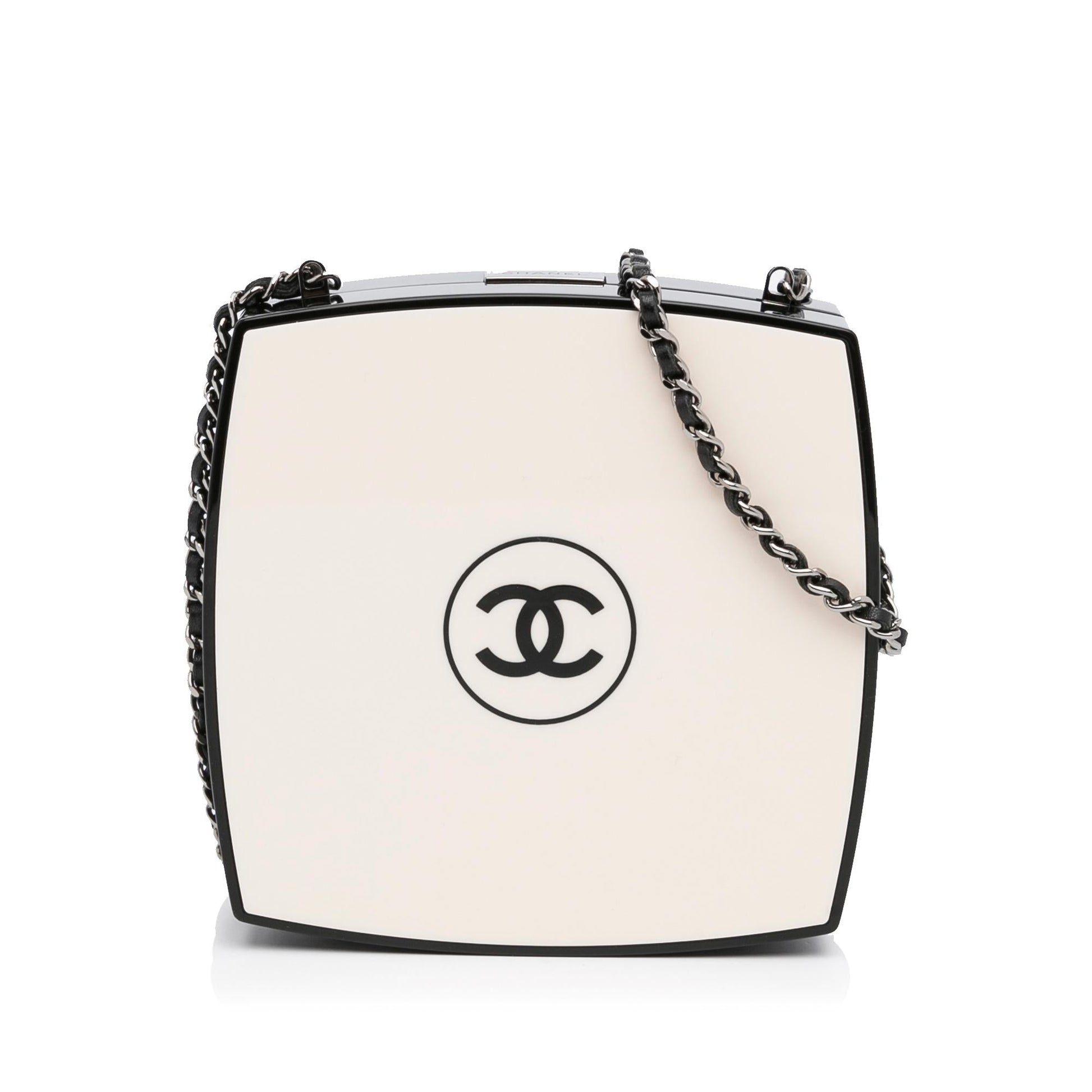 Chanel Compact Powder Minaudiere Plexiglass SHG-Tb88MO Handbag
