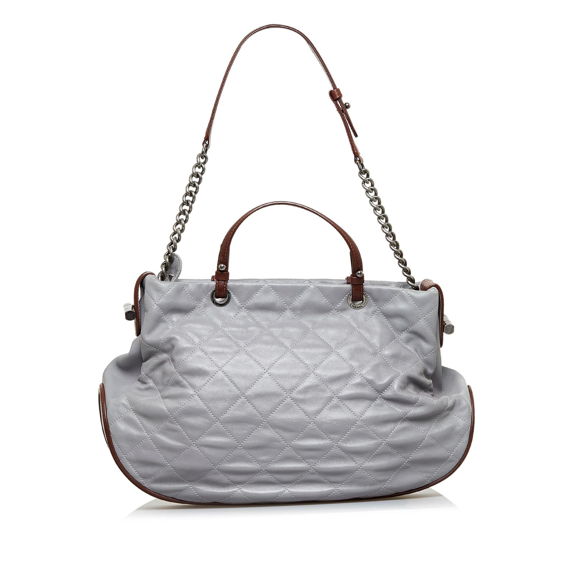 Chanel Country Chic Satchel SHG-nNsMi9 Leather Satchel Bag