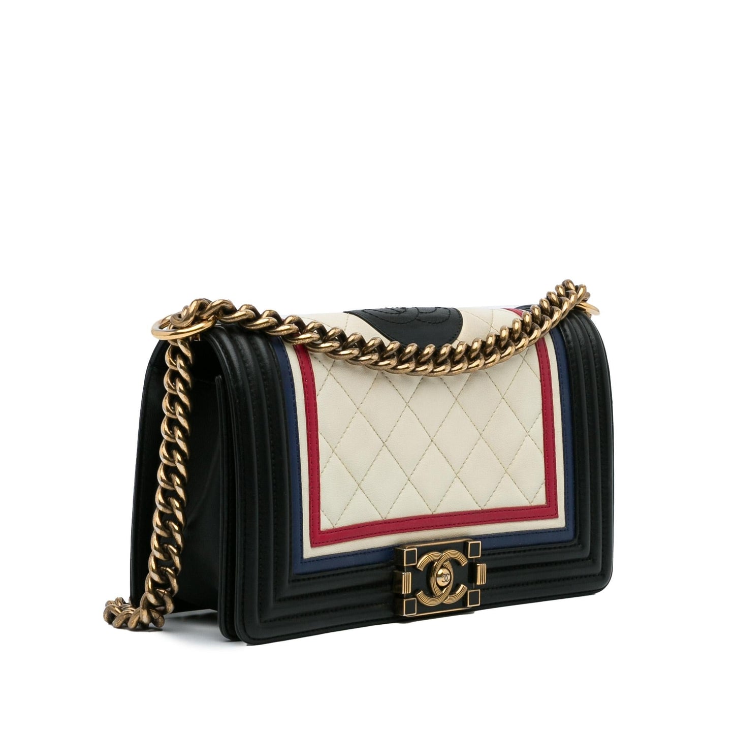 Chanel Crest-Embellished Boy Handbag Bag 2