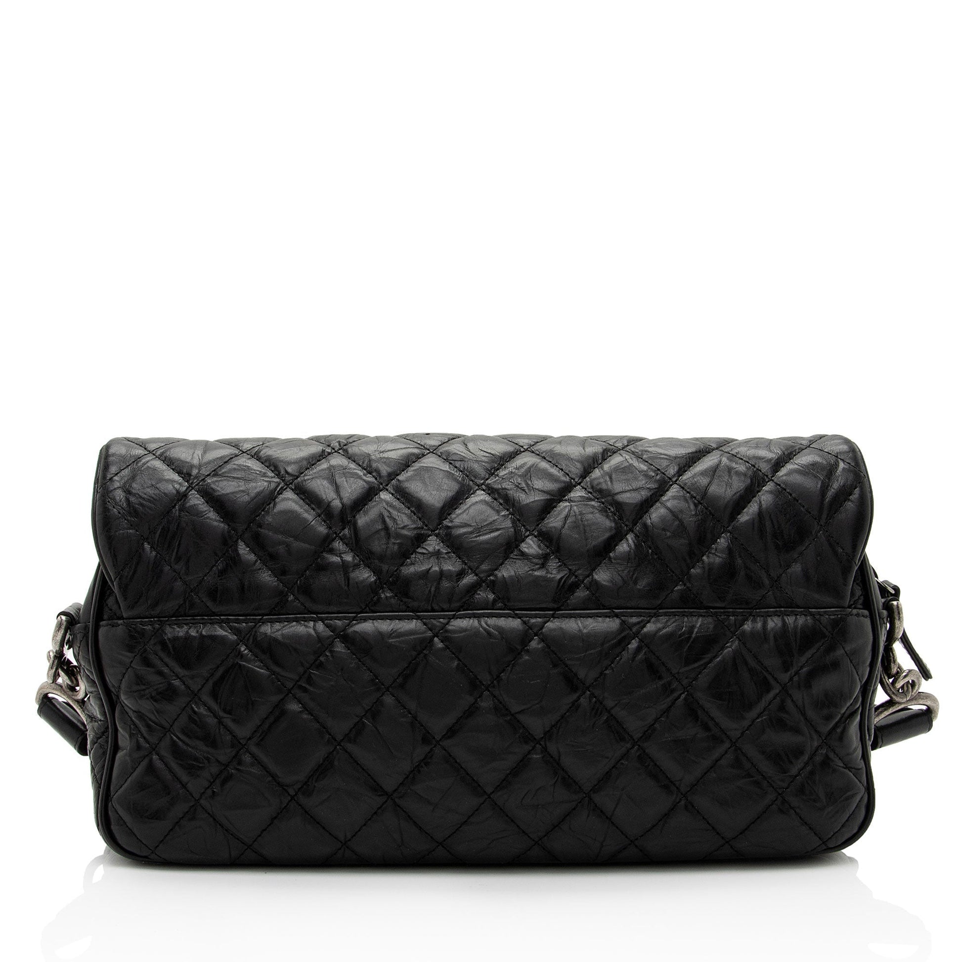 Chanel Crumpled Calfskin Casual Rock Medium Flap Bag (SHF-UREPyS)