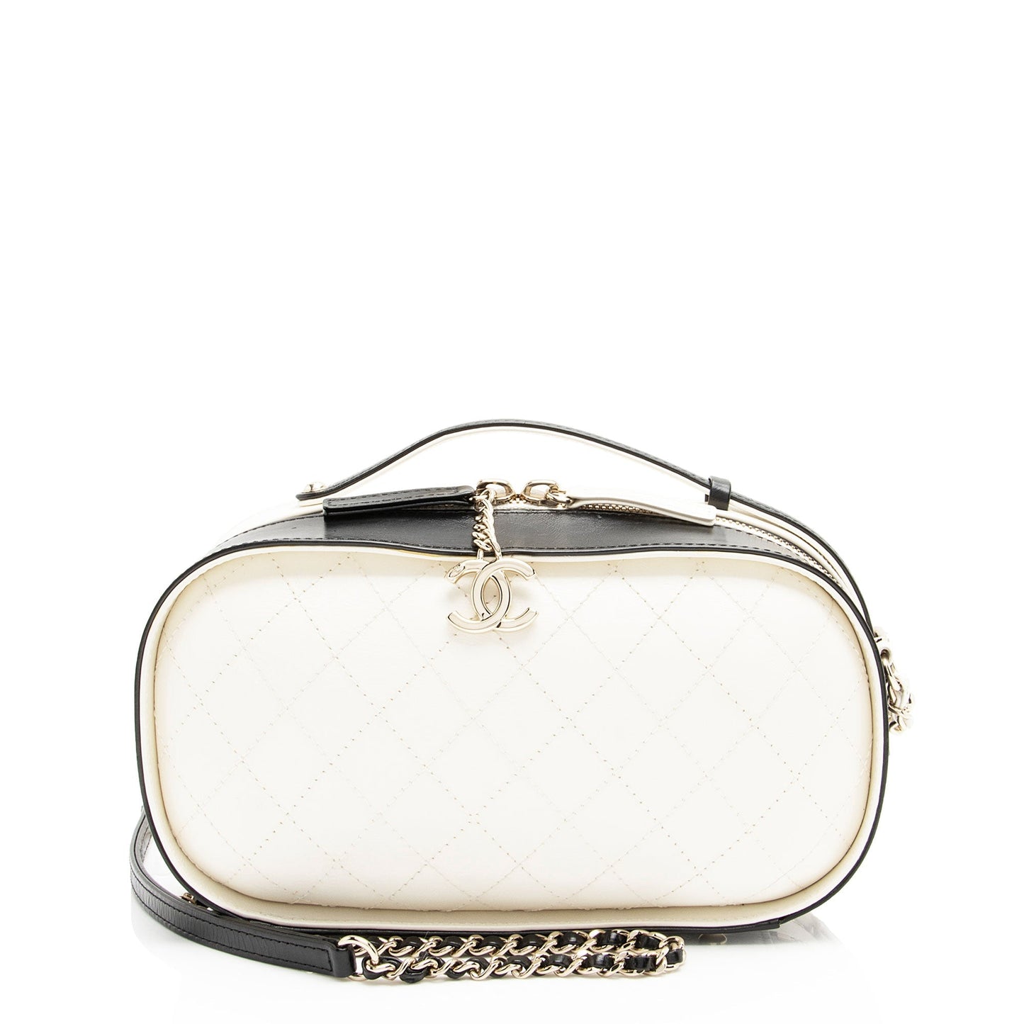 Chanel Crumpled Calfskin Vanity SHF-7tQCRo Shoulder Bag