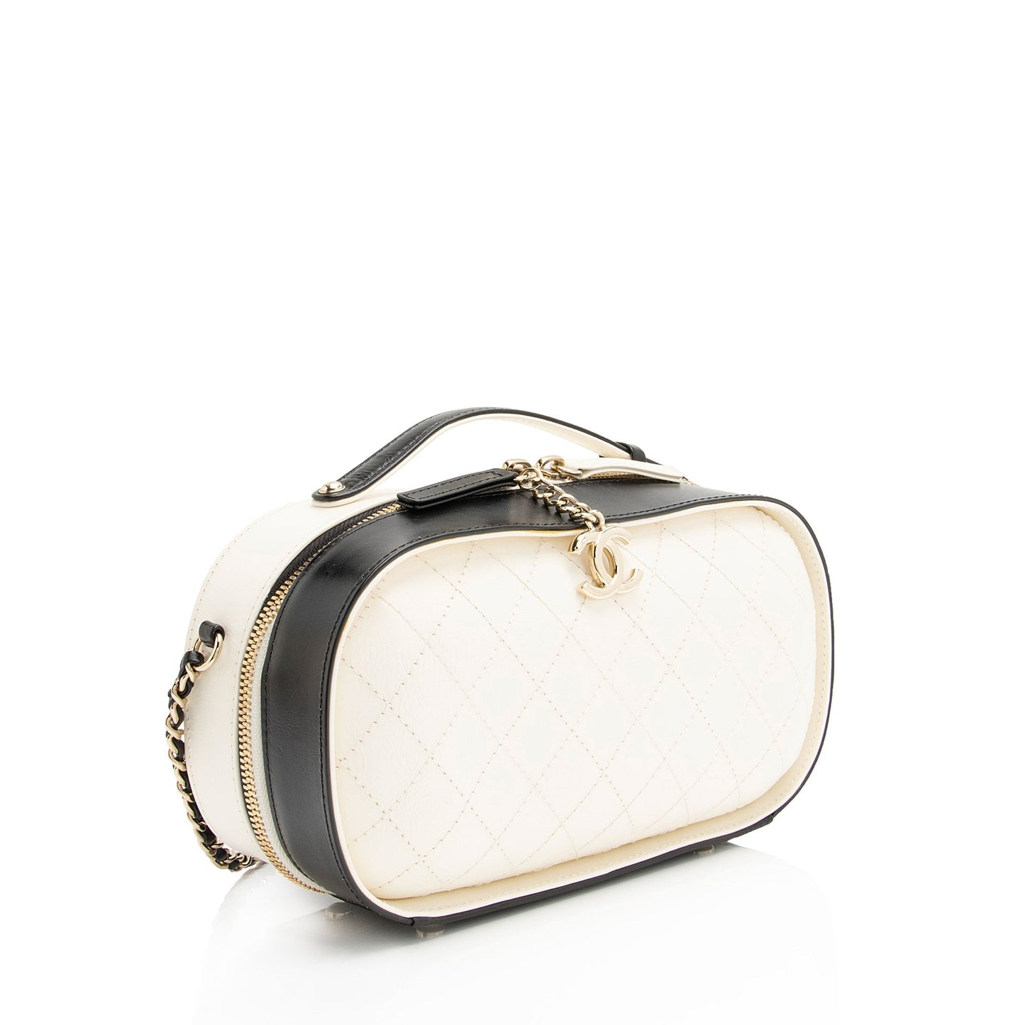 Chanel Crumpled Calfskin Vanity SHF-7tQCRo Shoulder Bag