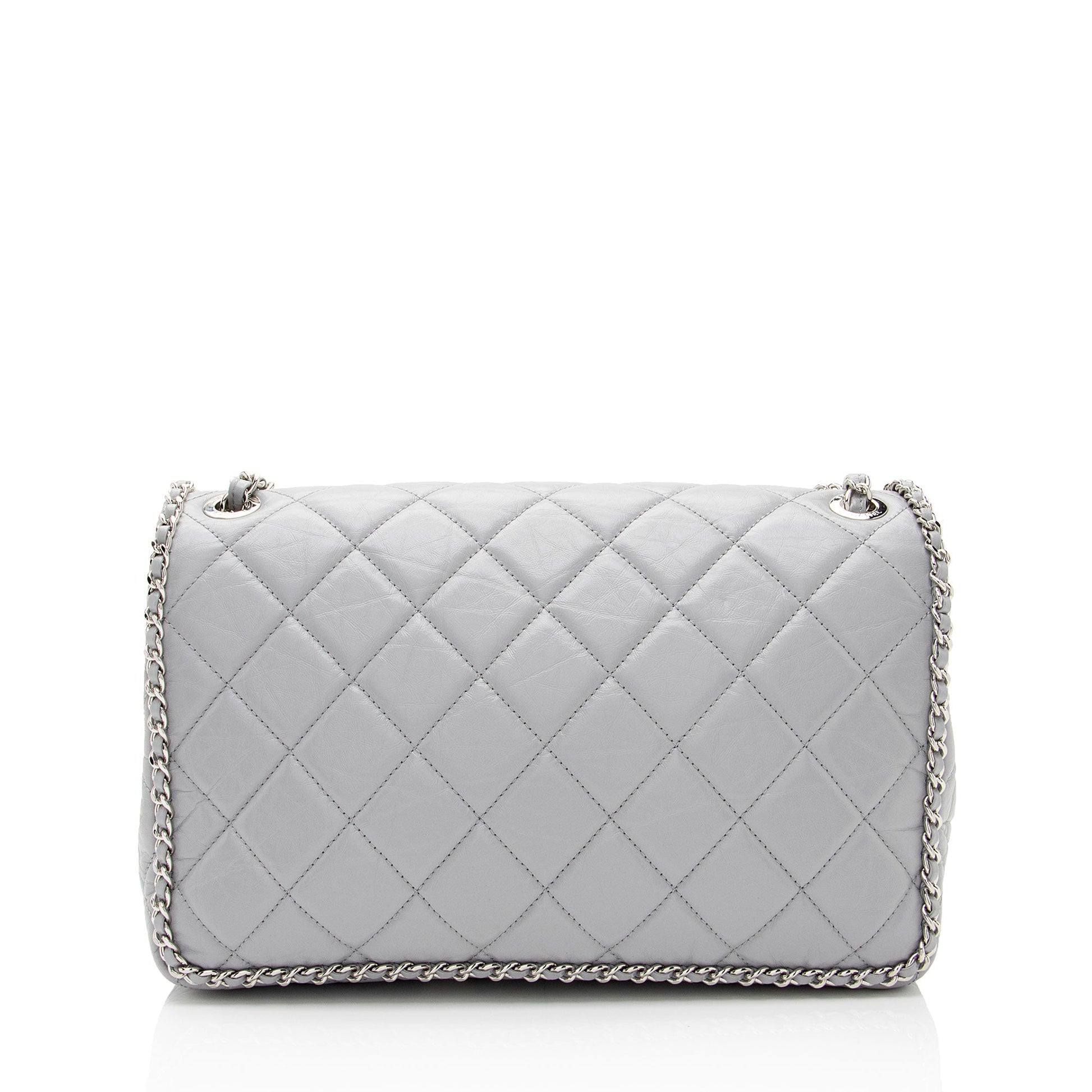 Chanel Crumpled Calfskin Running Around Flap SHF-W3UmSX Shoulder Bag