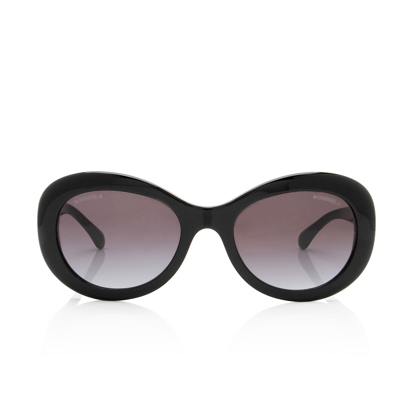 Chanel Crystal Cc Oval Sunglasses (Shf-Oosxqg) Bag