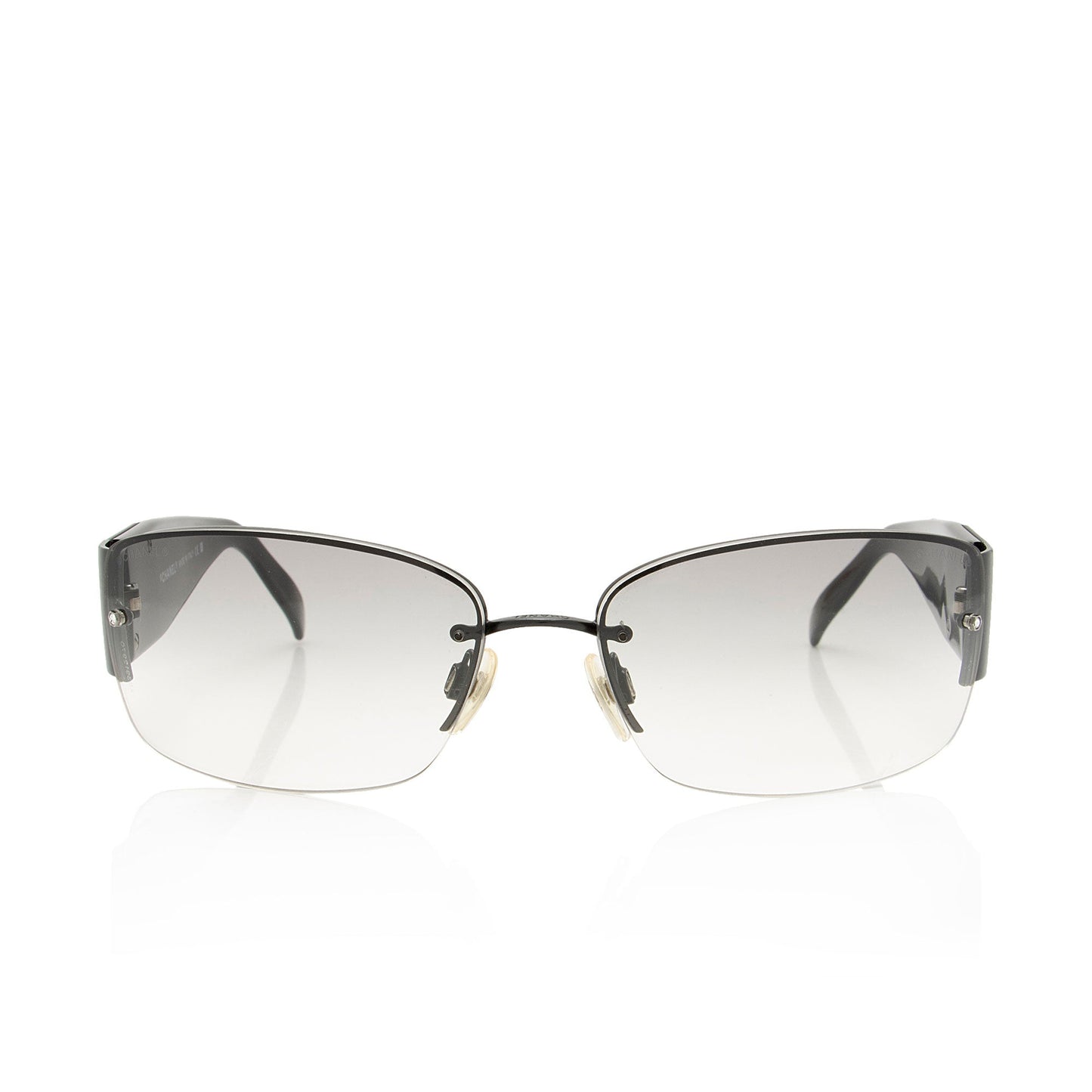 Chanel Crystal Cc Rimless Sunglasses (Shf-Ld0I8O) Bag
