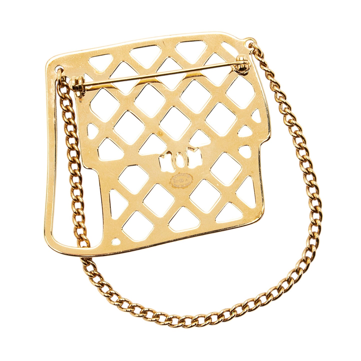 Chanel Crystal Flap Brooch SHF-YyUdQ7 Shoulder Bag