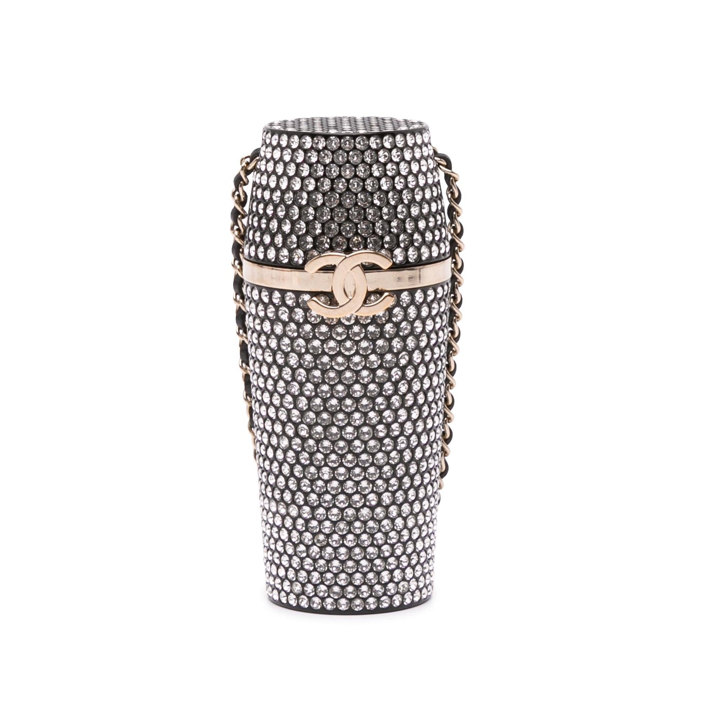 Chanel Crystal Lipstick on Handbag On Chain