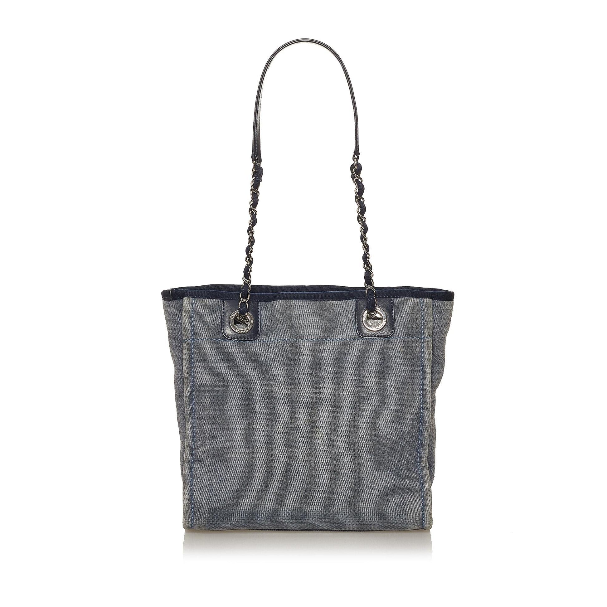 Chanel Deauville SHG Canvas Tote Bag Bag Shg