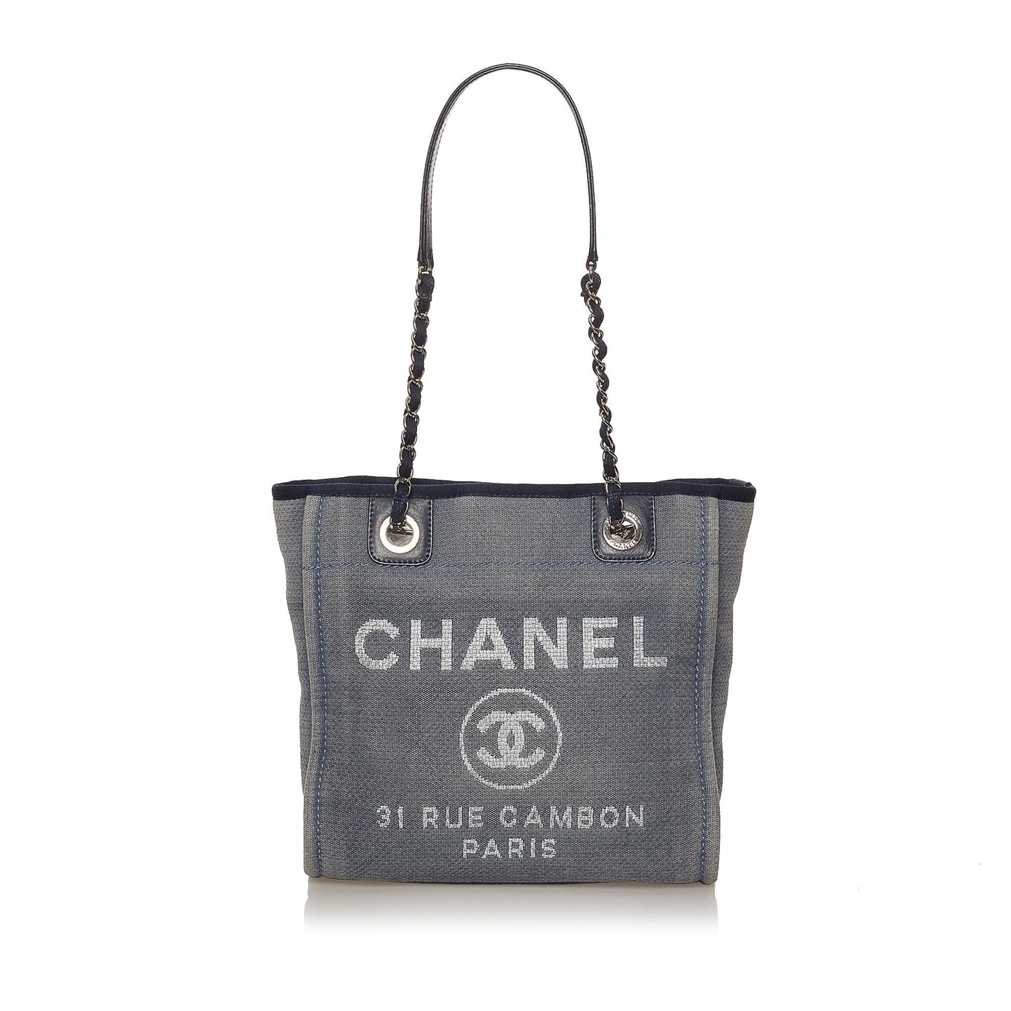 Chanel Deauville SHG Canvas Tote Bag Bag Shg