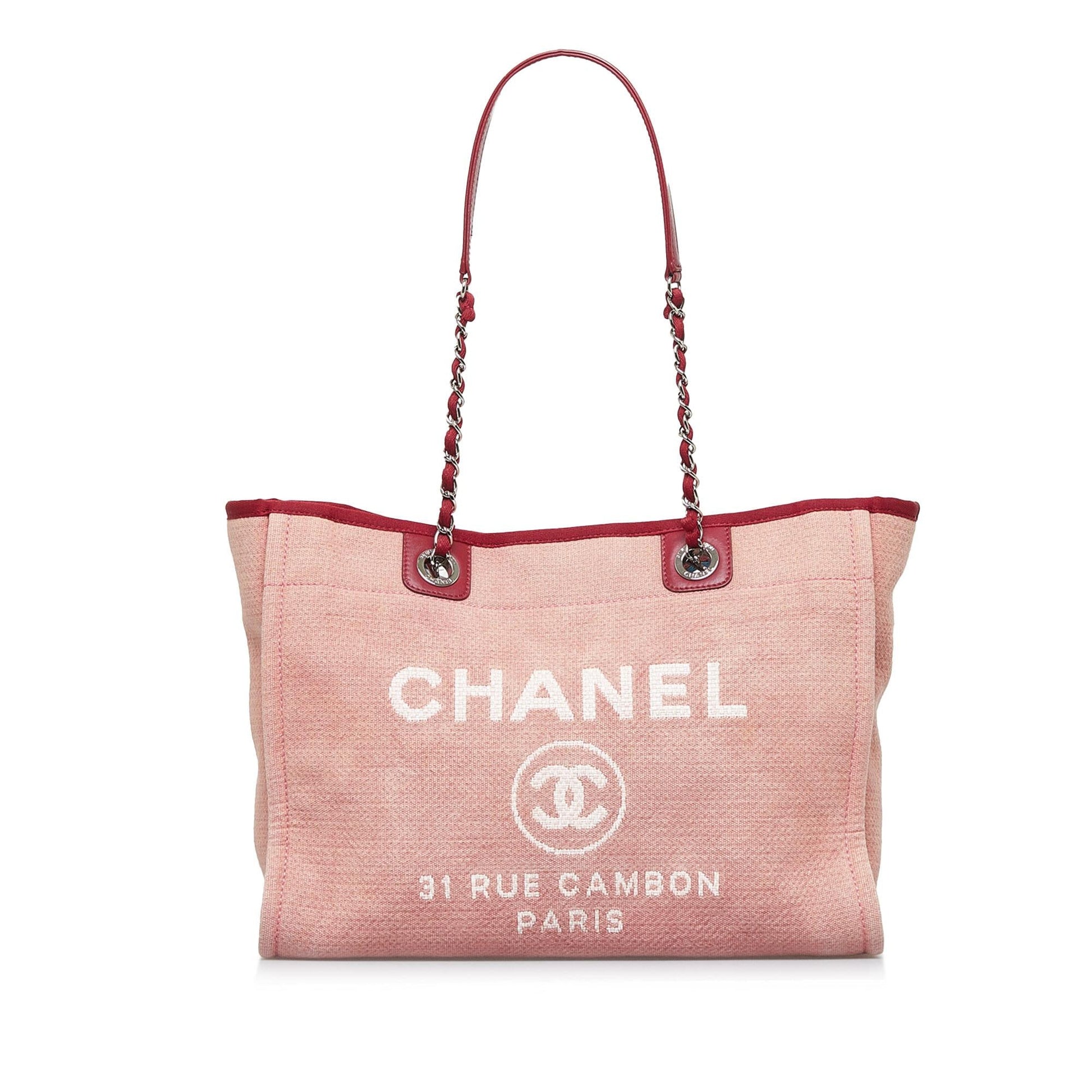 Chanel Deauville SHG-EZi79C Tote Bag